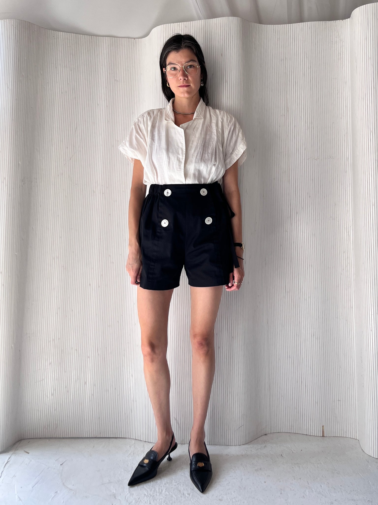 Prada button short