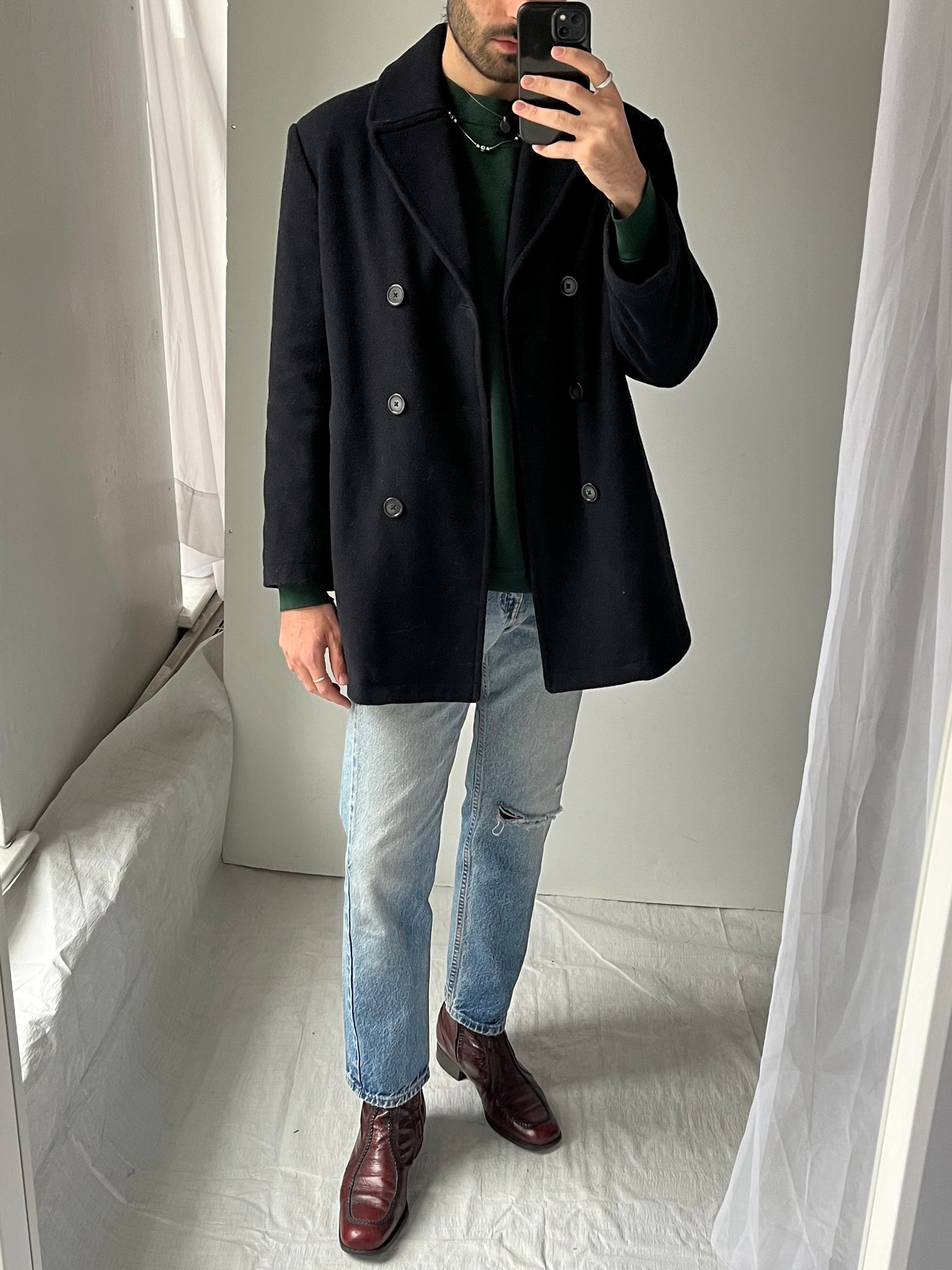 90s Ralph Lauren Pea Coat