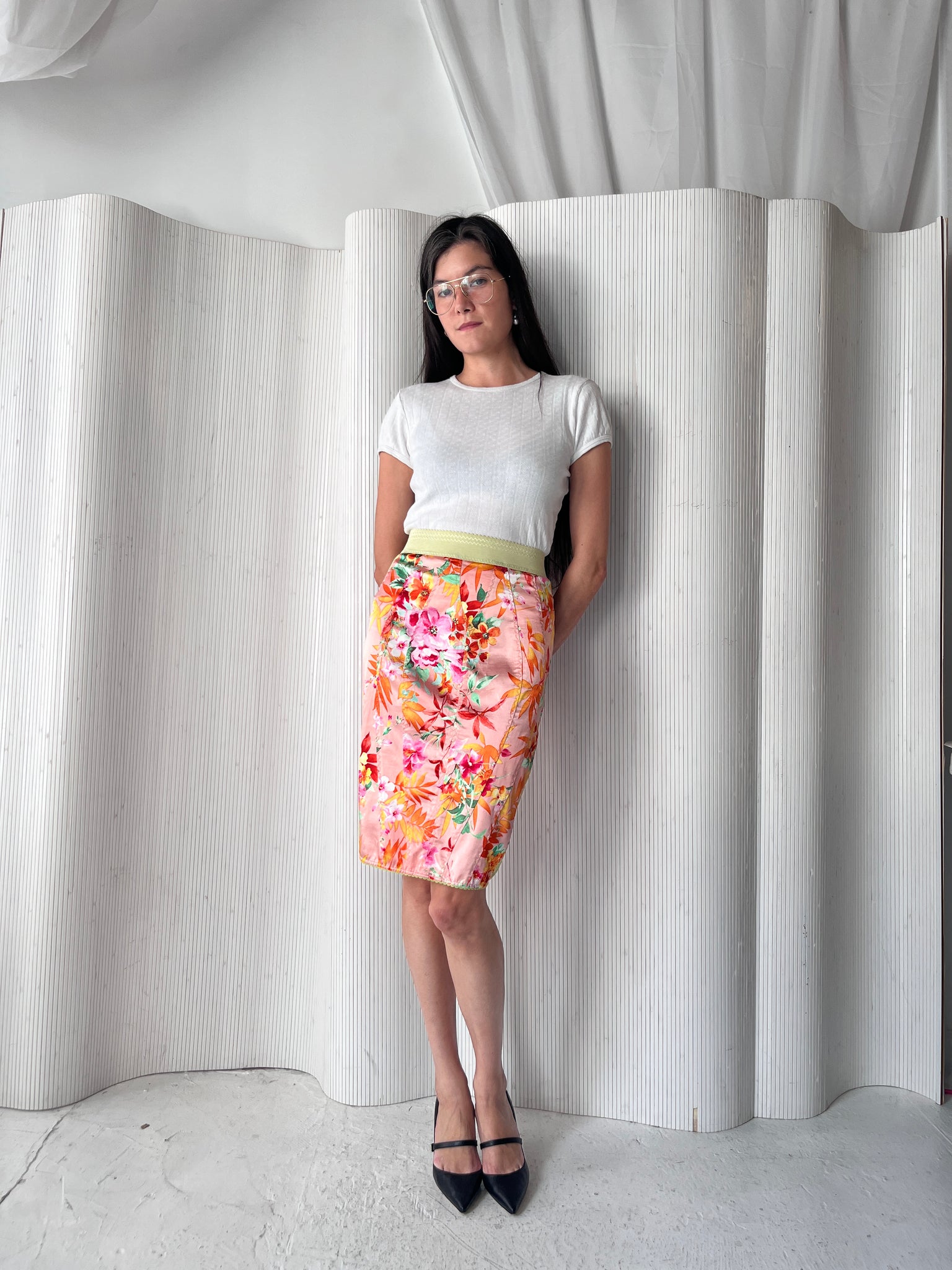 Dolce & Gabbana Floral Skirt RTV