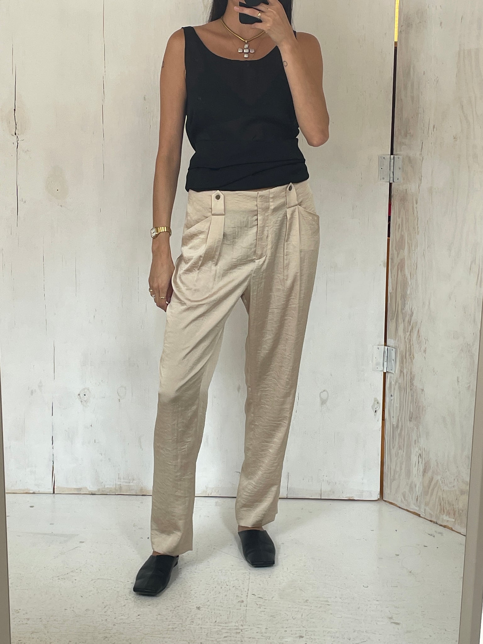 Anne Klein Beige Pants