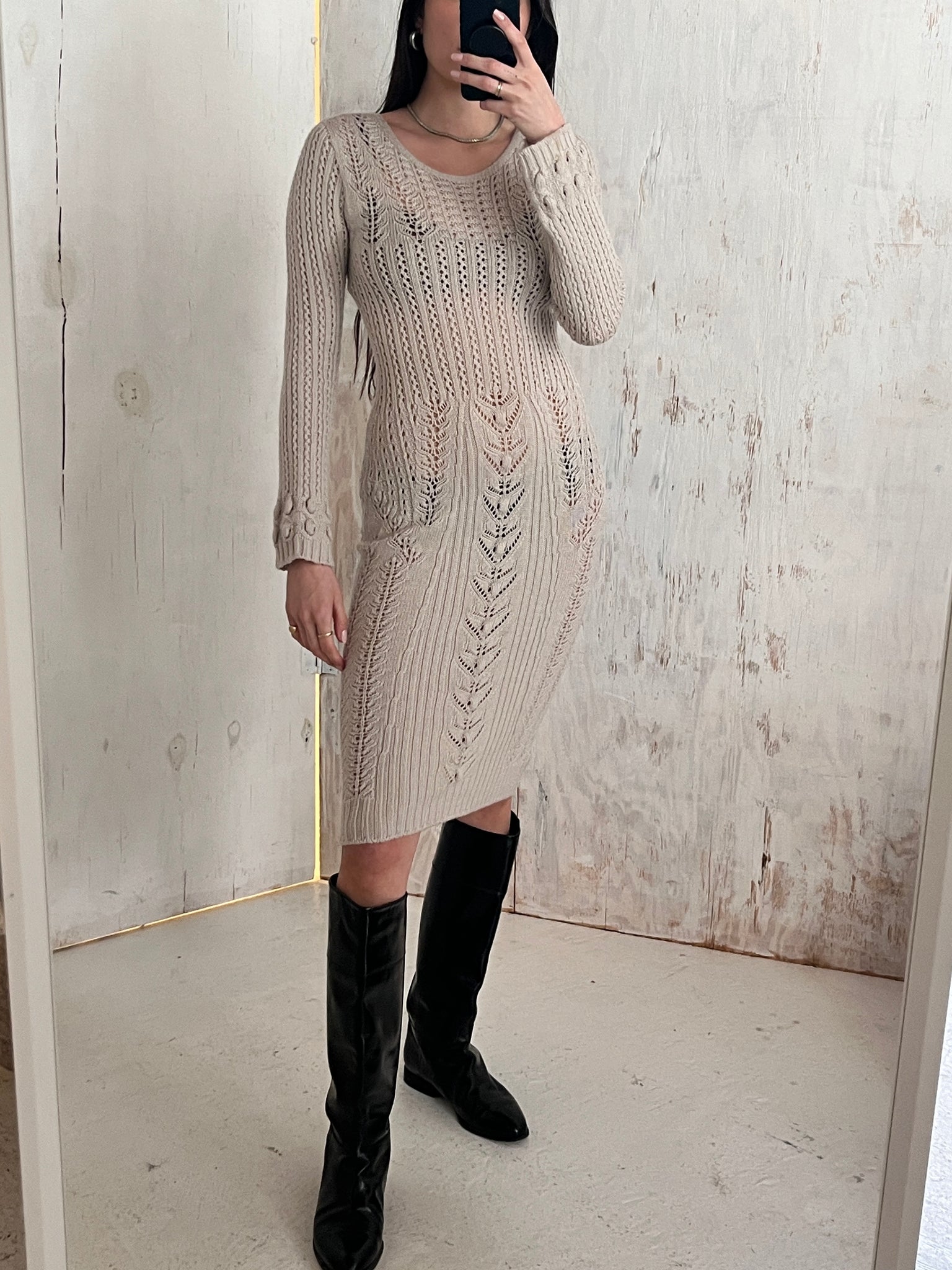 PHILOSOPHY DI ALBERTA FERRETTI Wool Sweater Dress