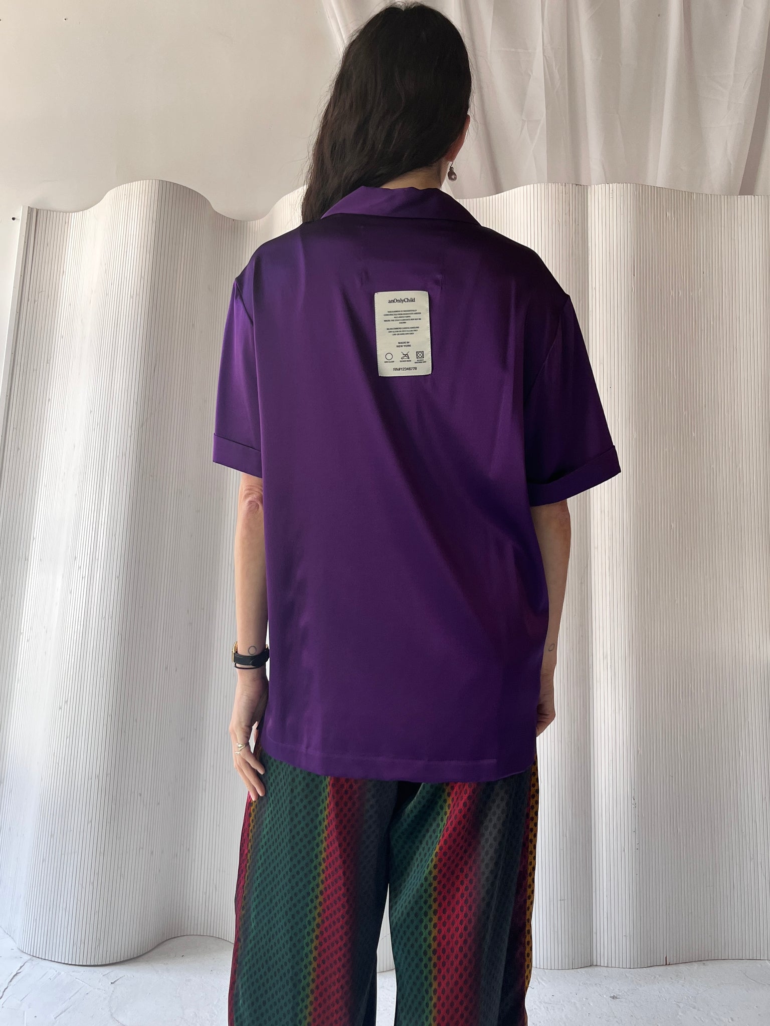 St Andrew shirt purple