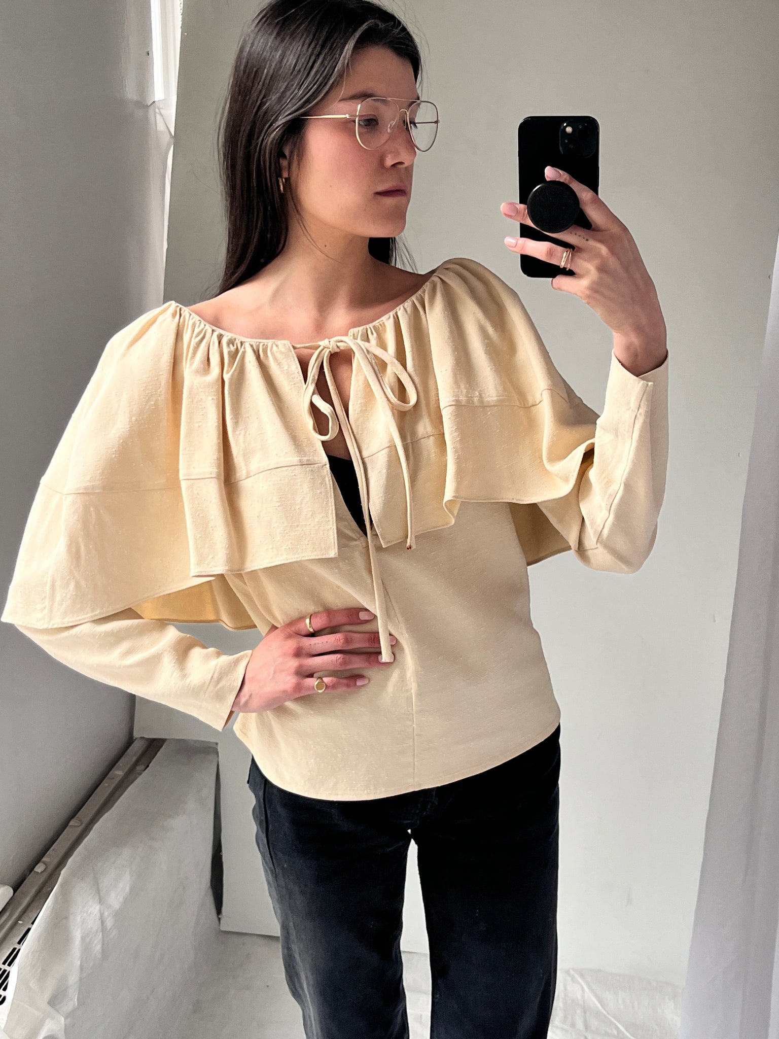 rosie assouline shawl top