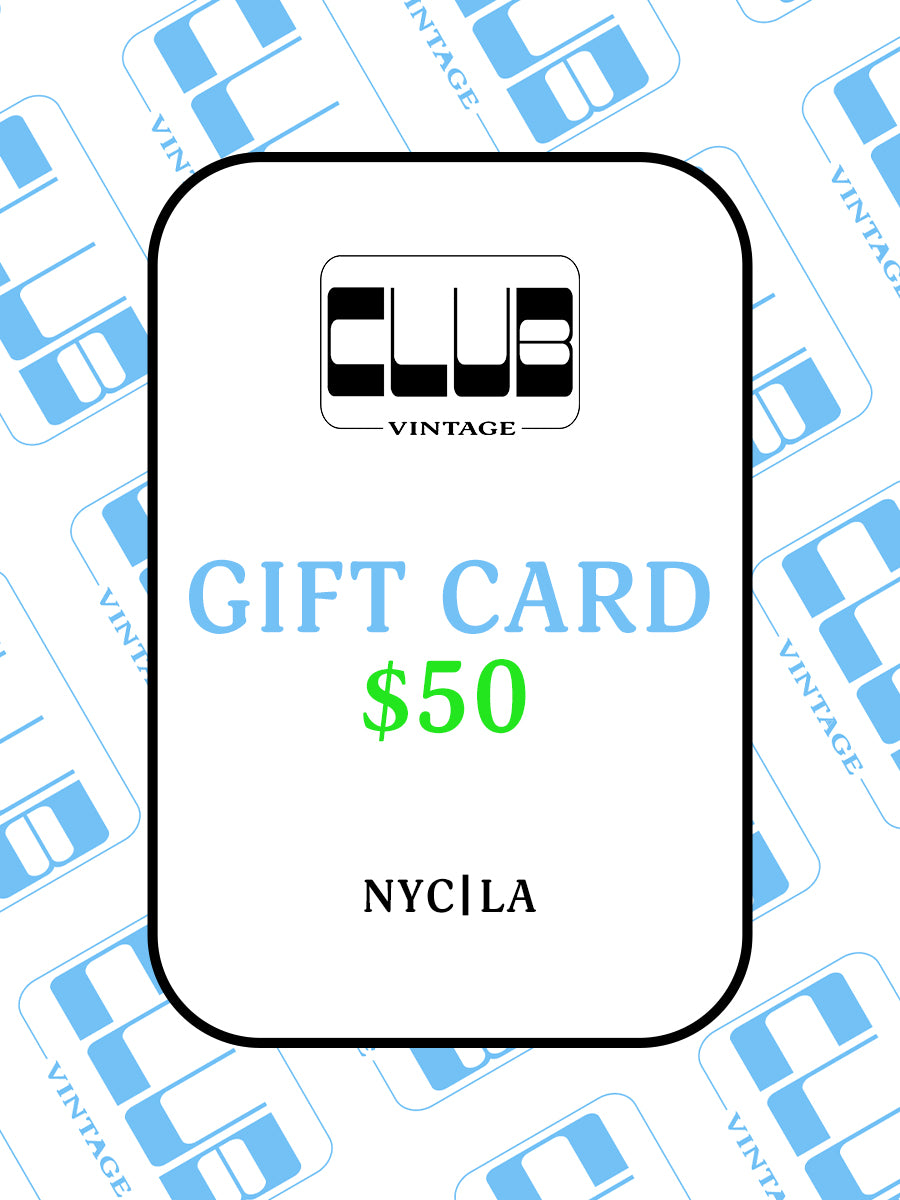 Club Vintage Gift Card