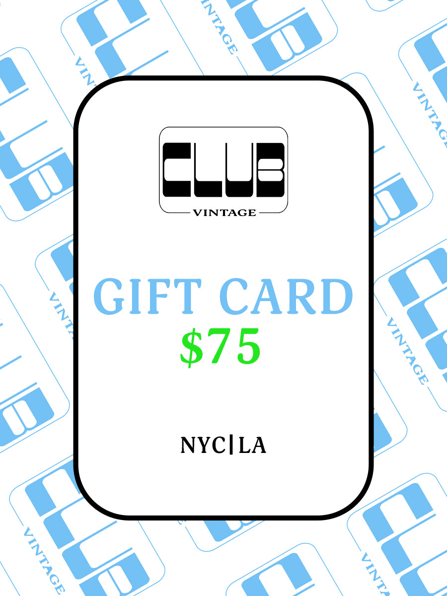 Club Vintage Gift Card