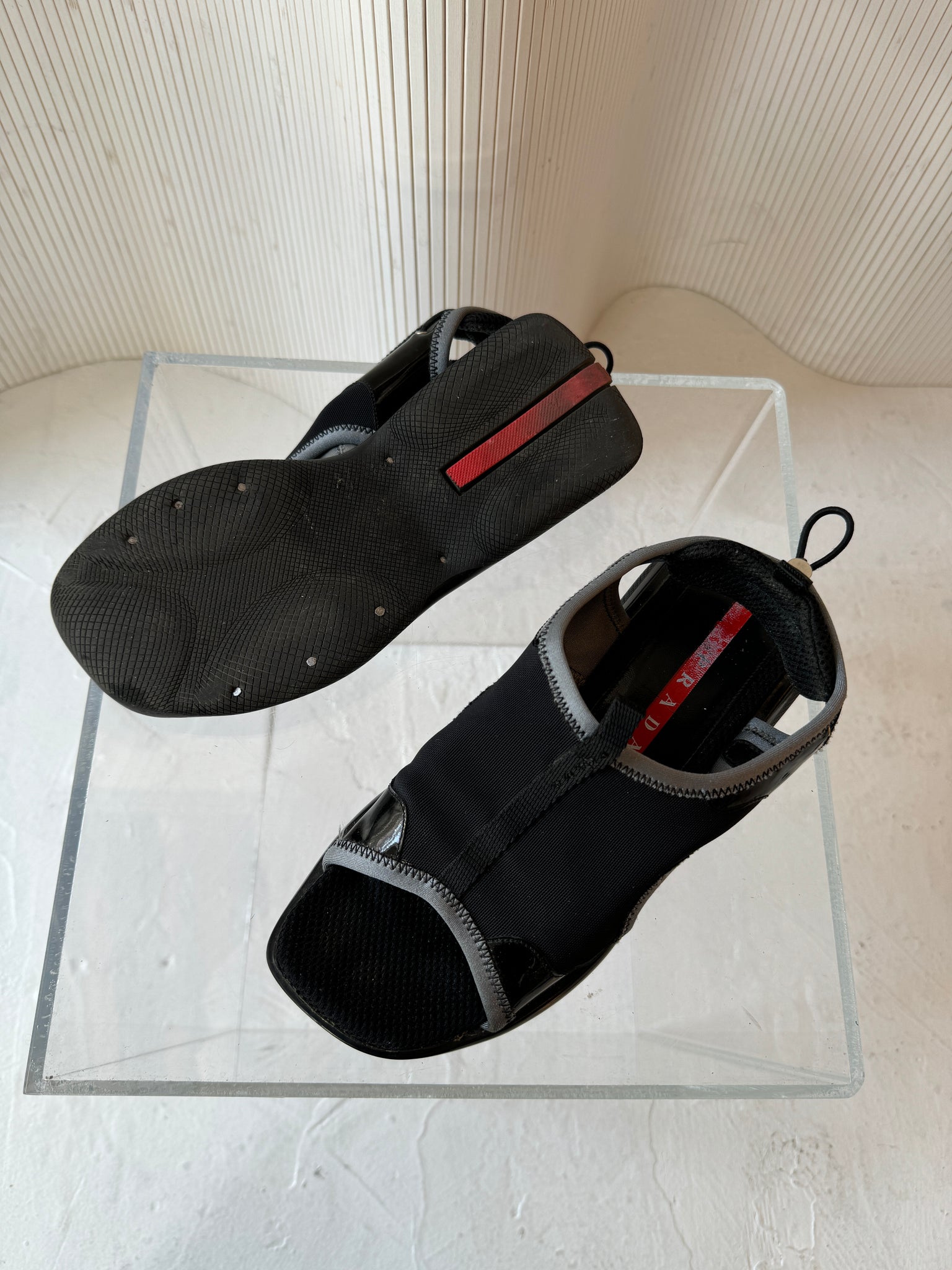 Prada neoprene sandal