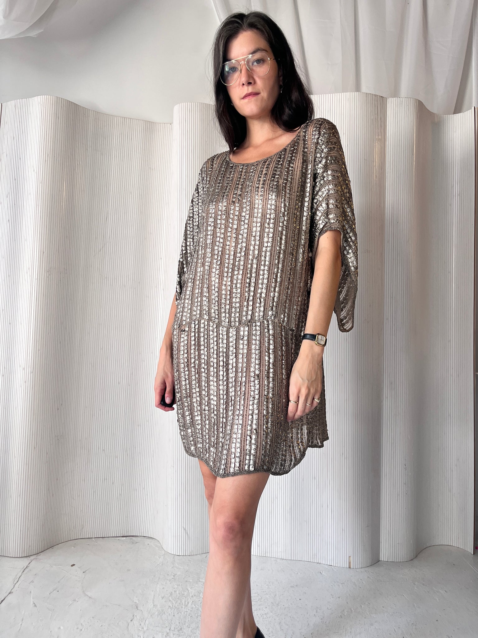 Silk Beaded Tunic