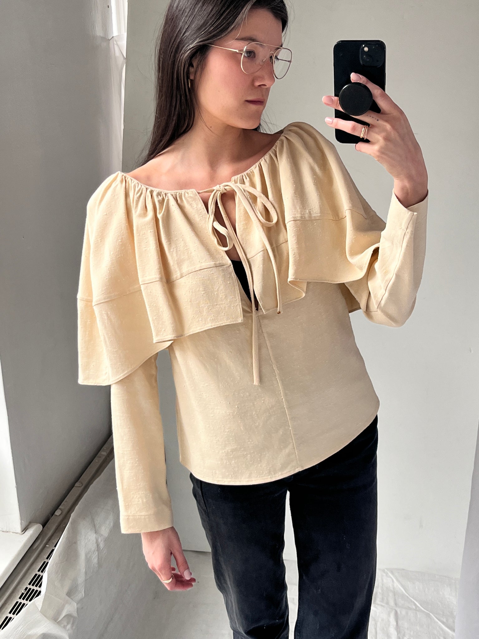 rosie assouline shawl top