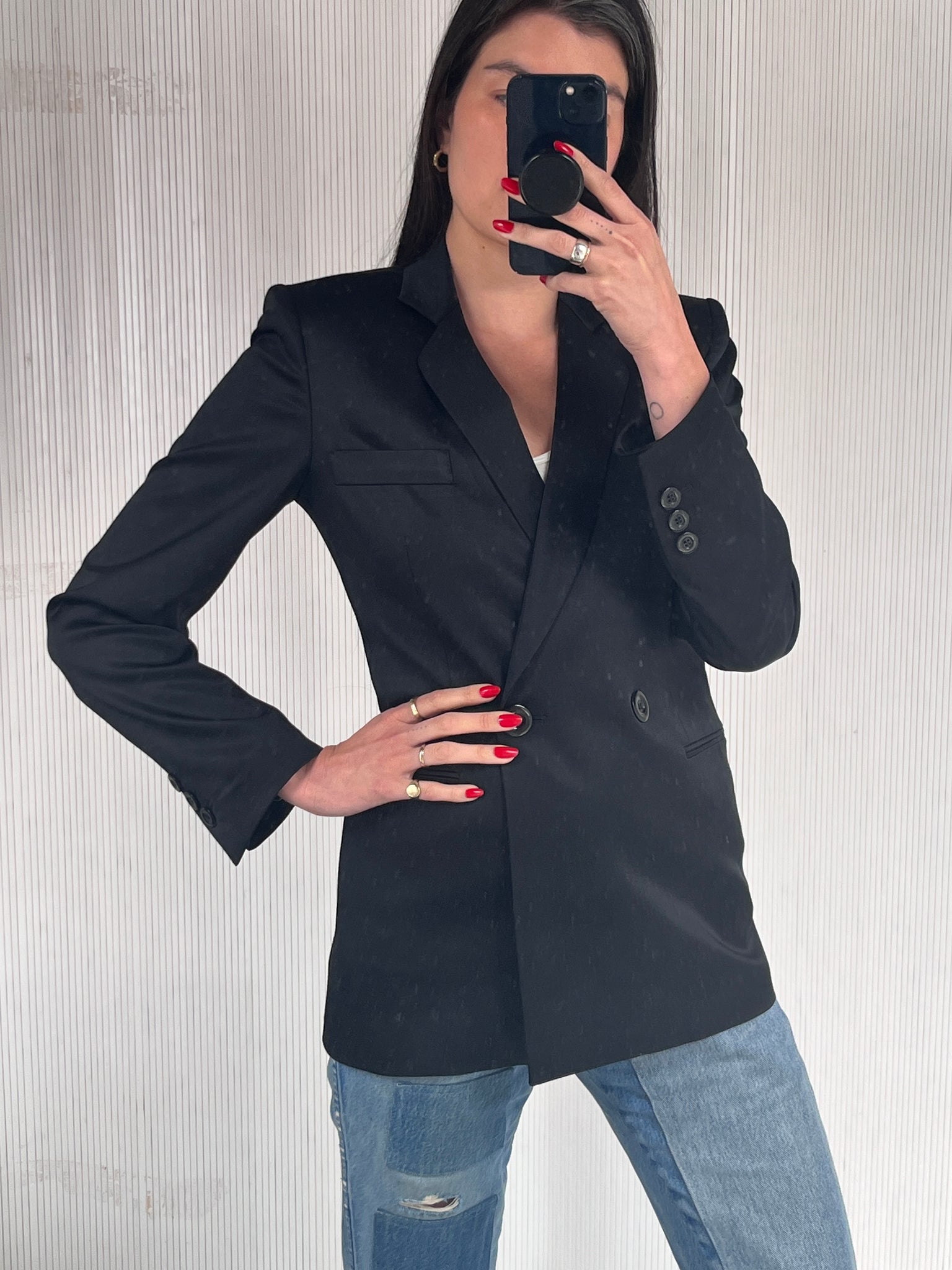 Giorgio Armani black blazer