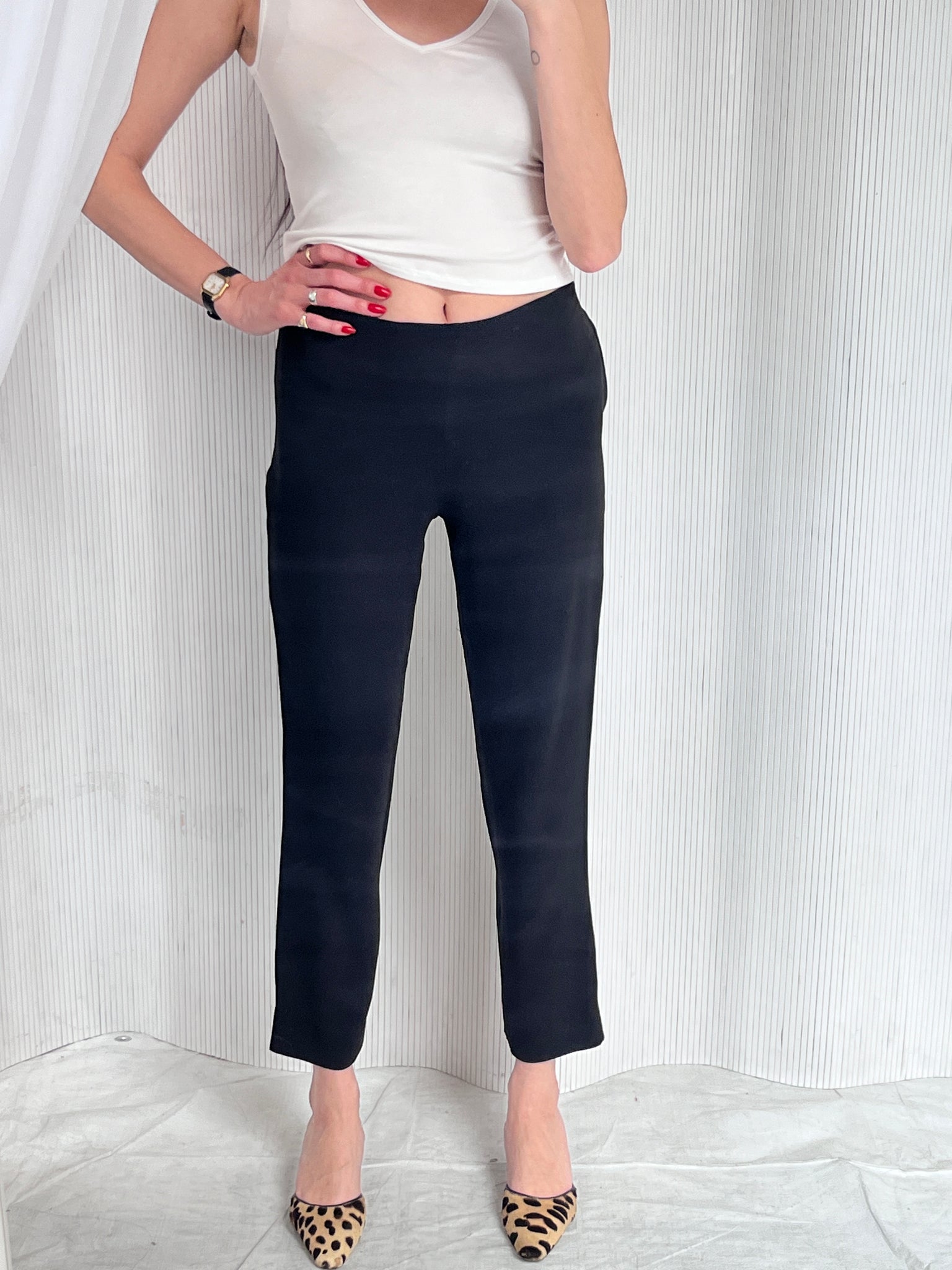 Krizia crepe trouser