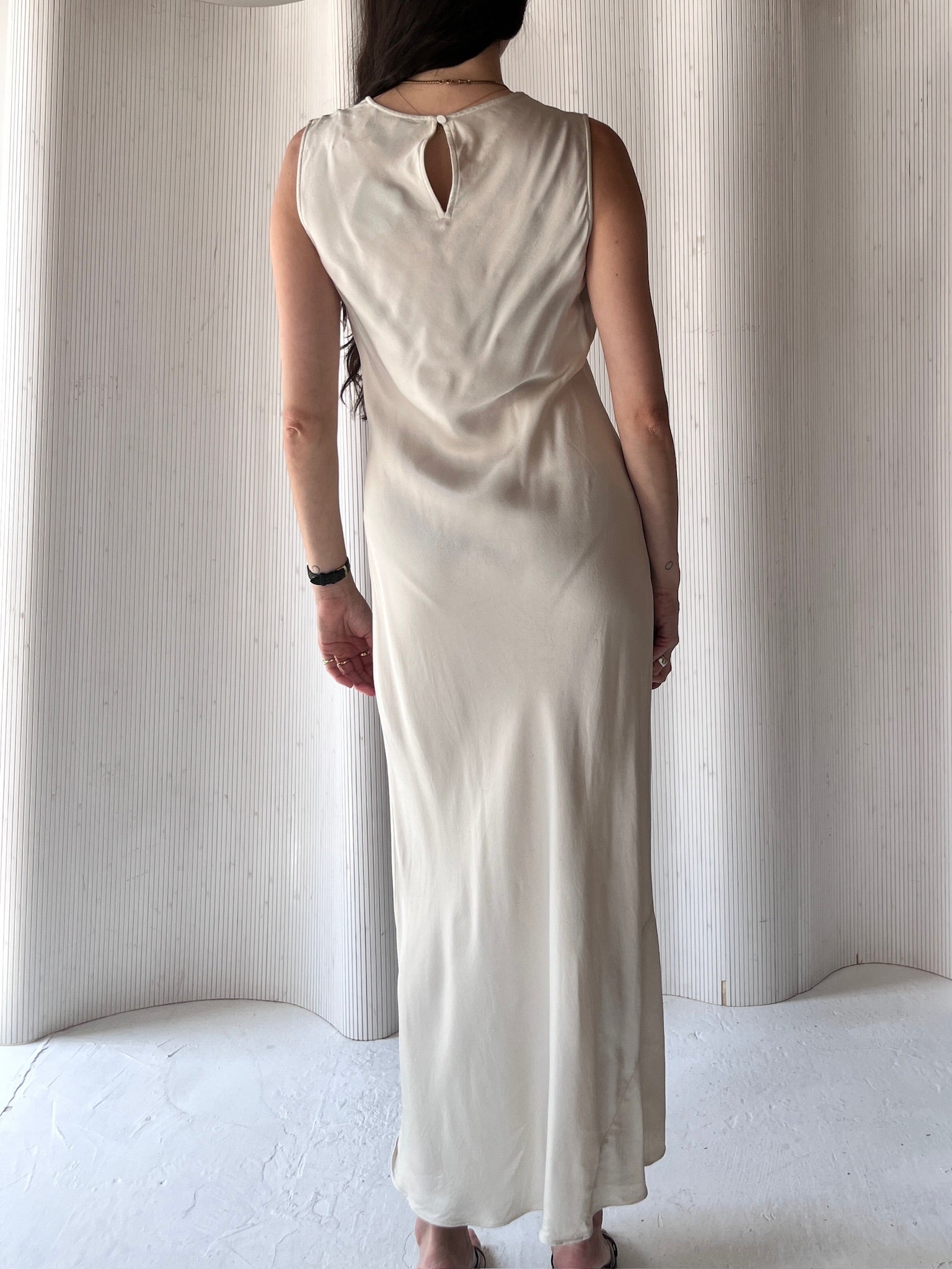 JCrew cream gown