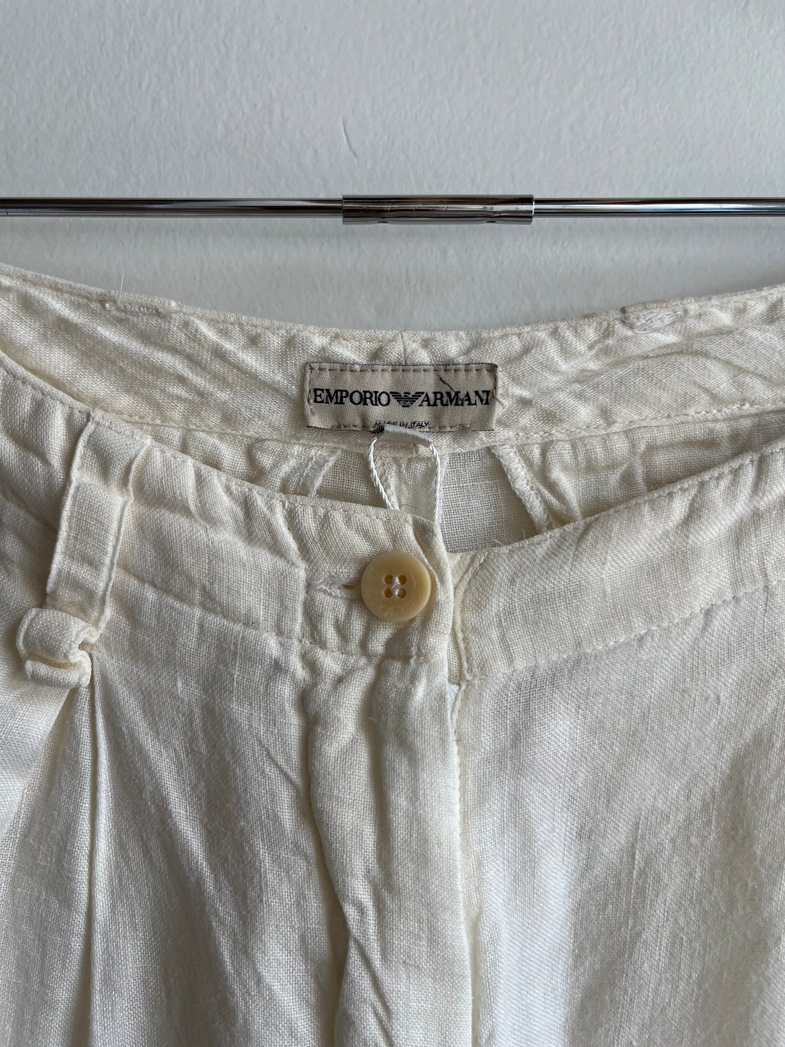 EMPORIO ARMANI Linen Shorts