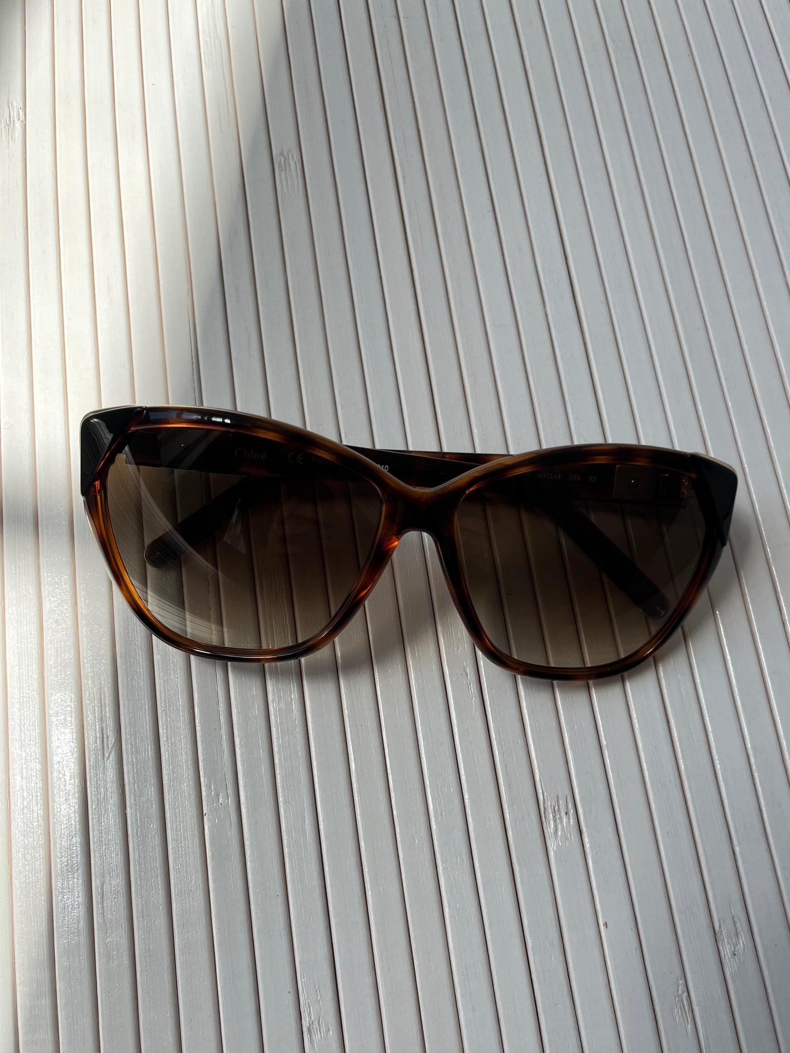 Chloe 2000's Era Tortoise Sunglasses