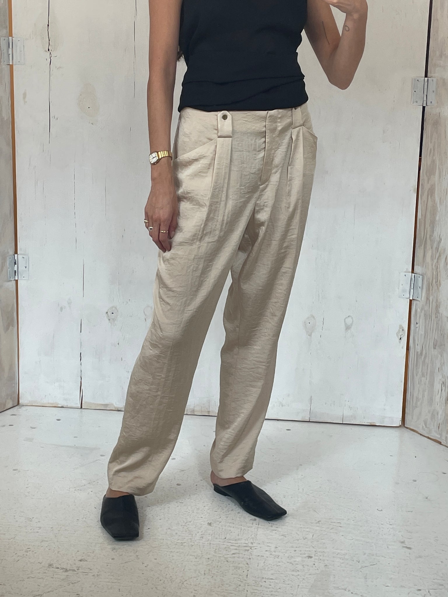 Anne Klein Beige Pants