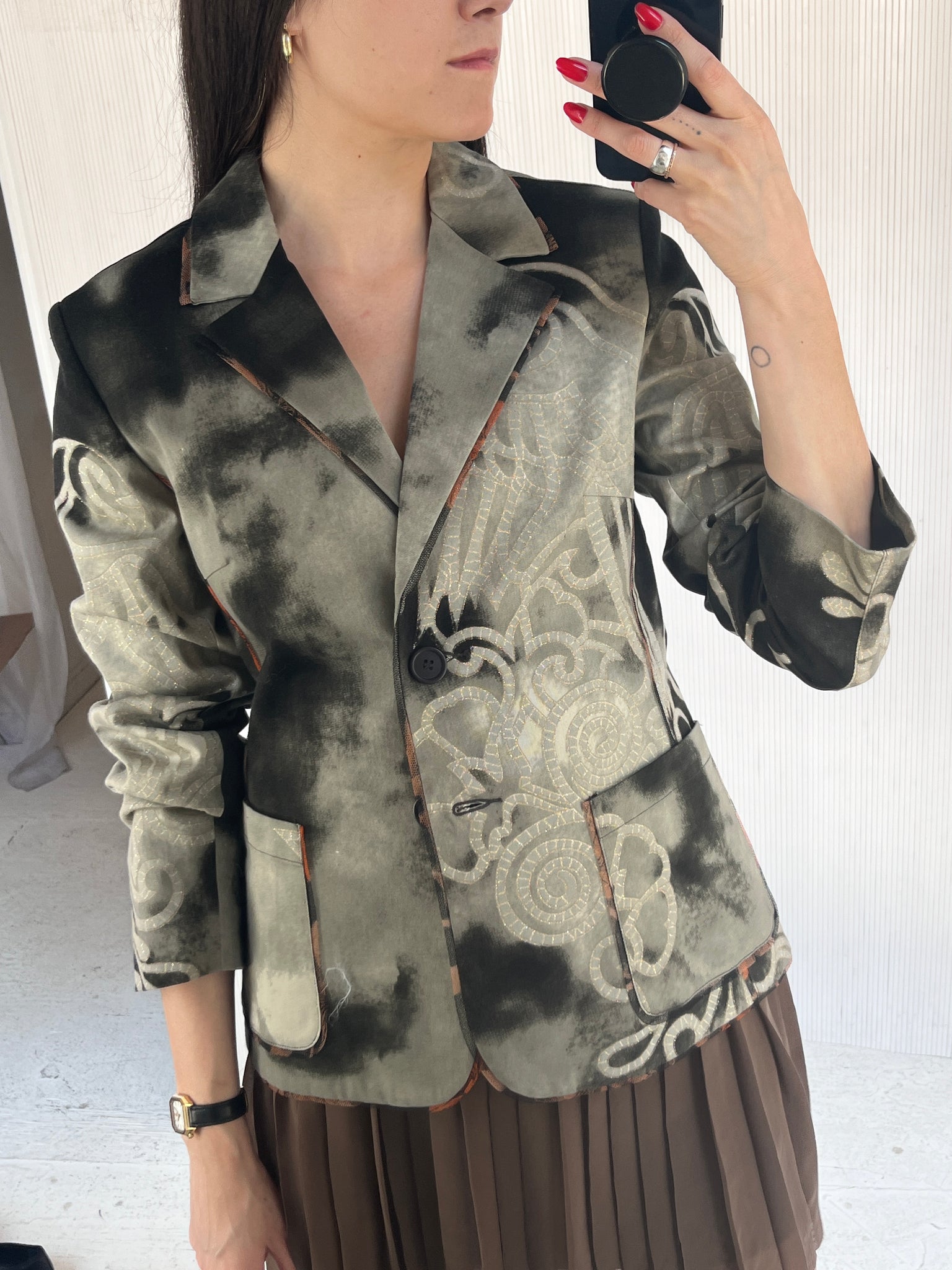 Citta Printed blazer