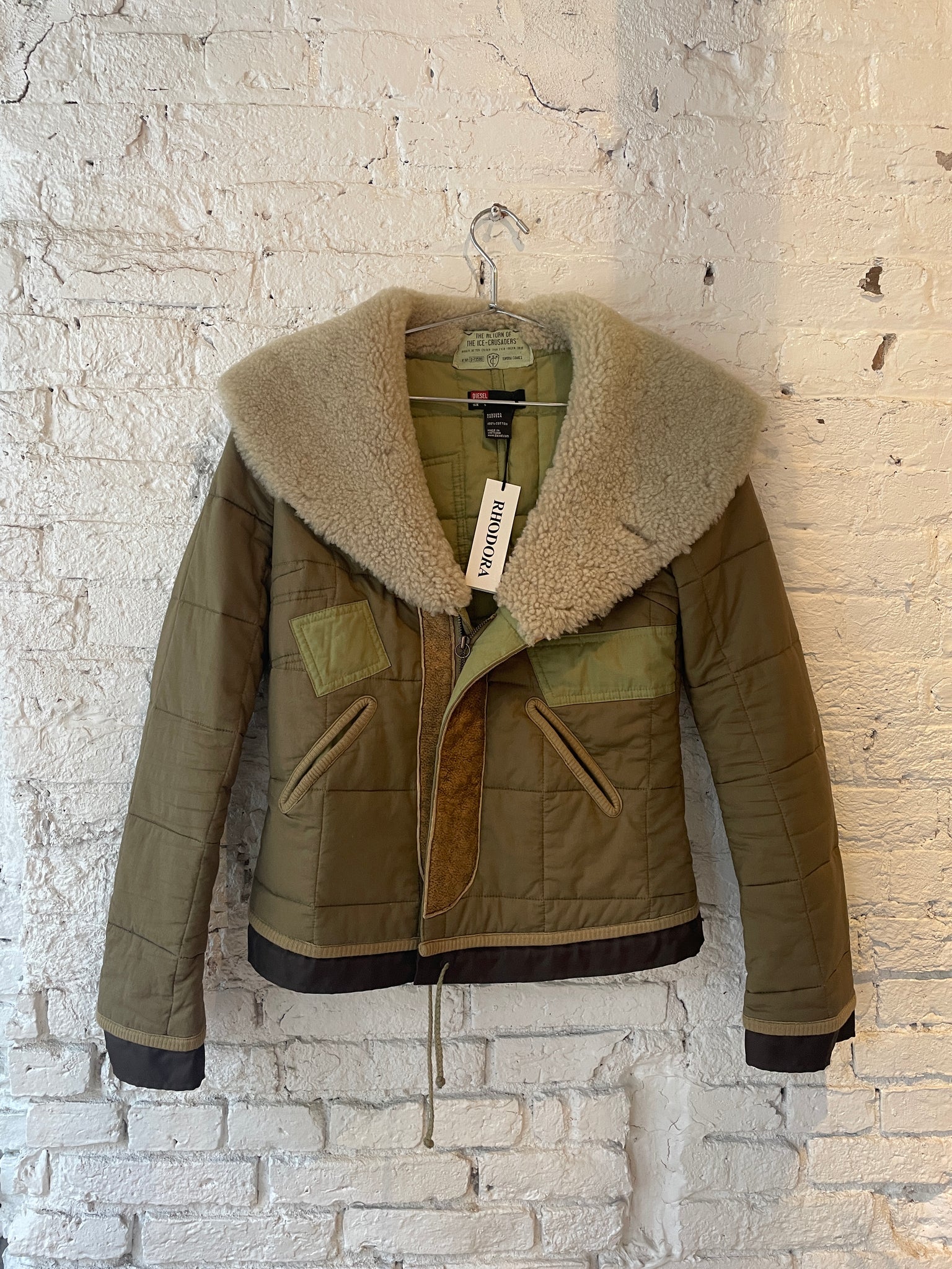 Diesel Khaki Green Jacket