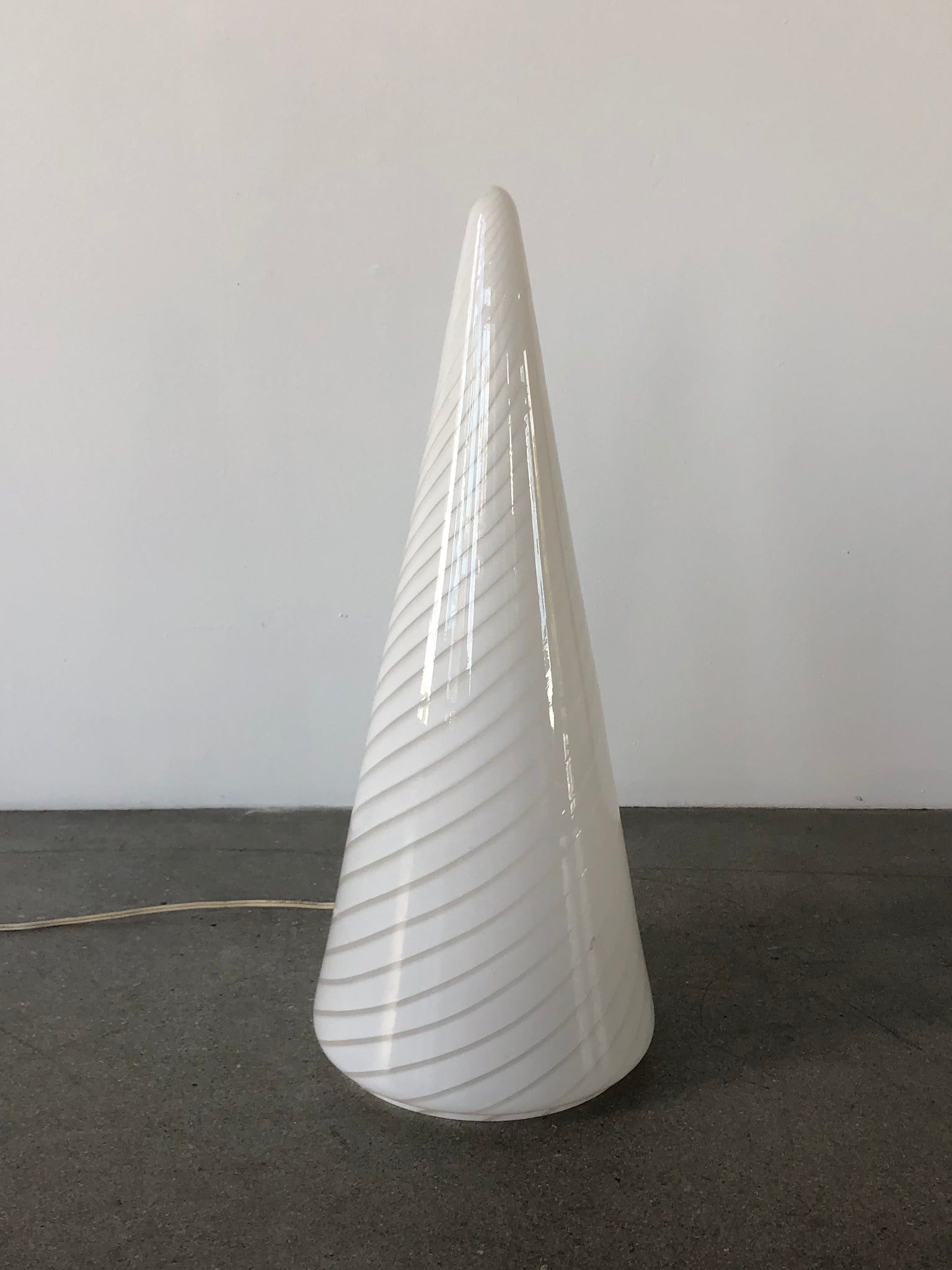 Murano Conical Table Lamp