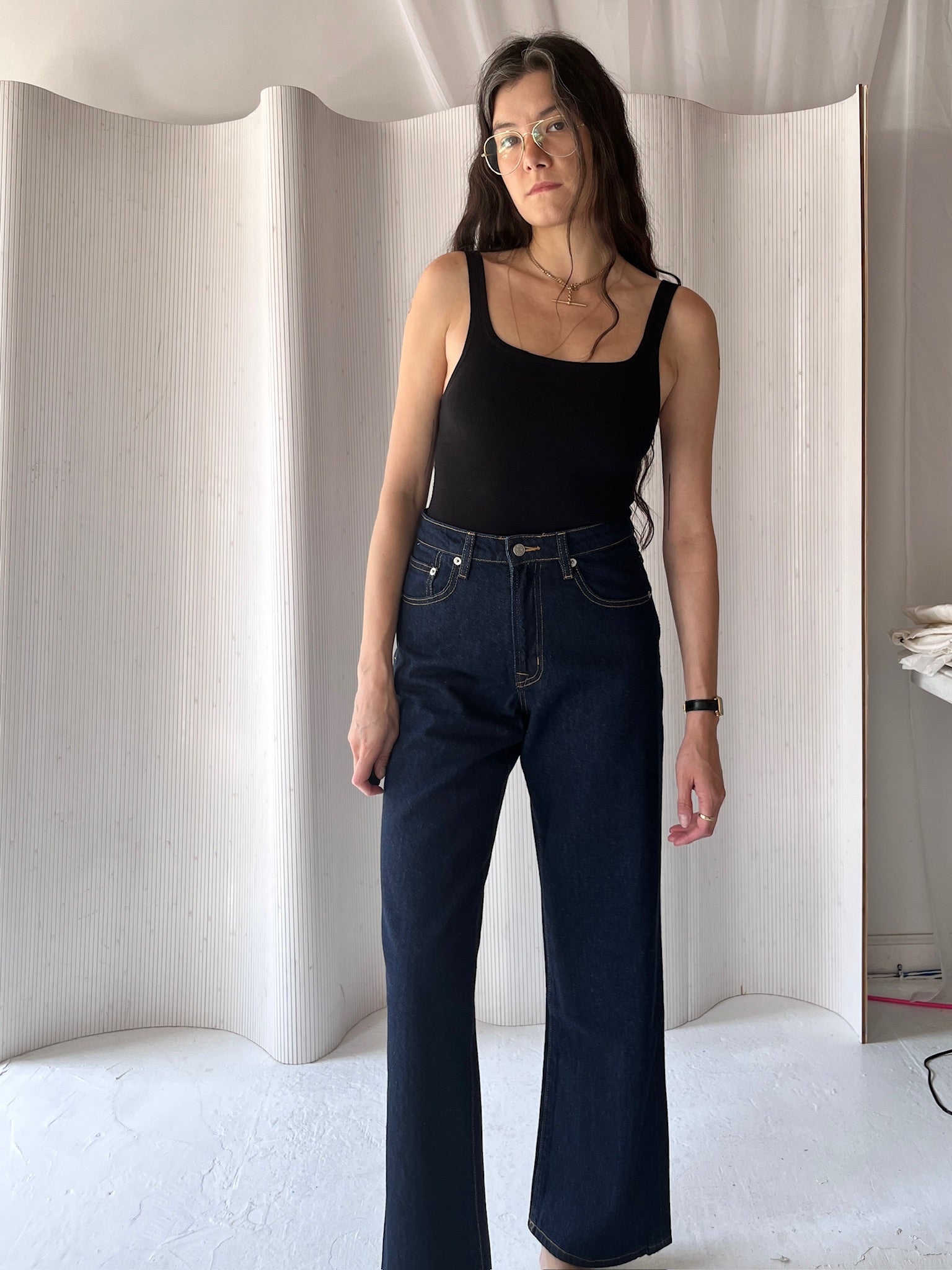 Marle wide leg denim