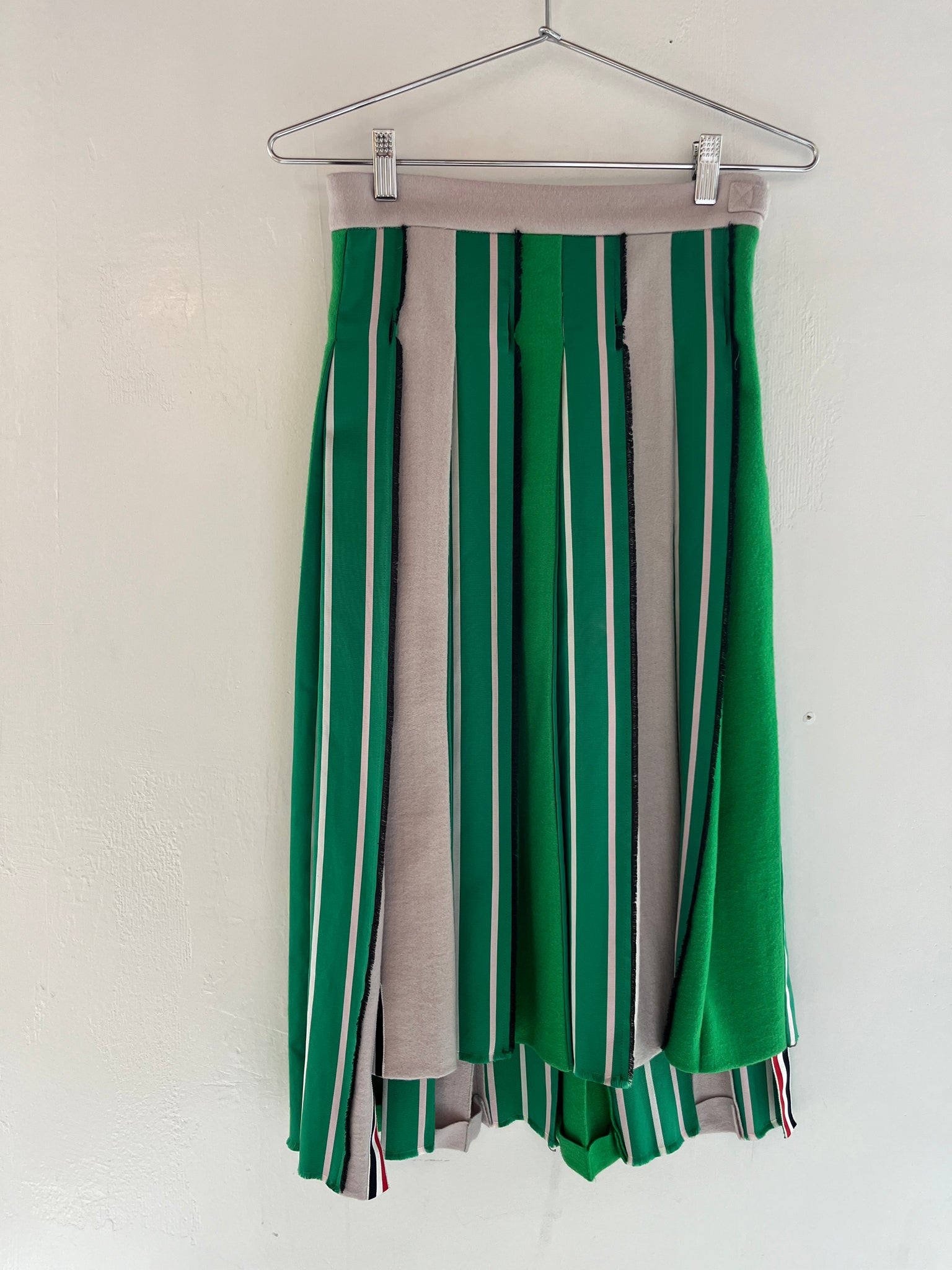 Thom Browne Green Knee-Length Skirt