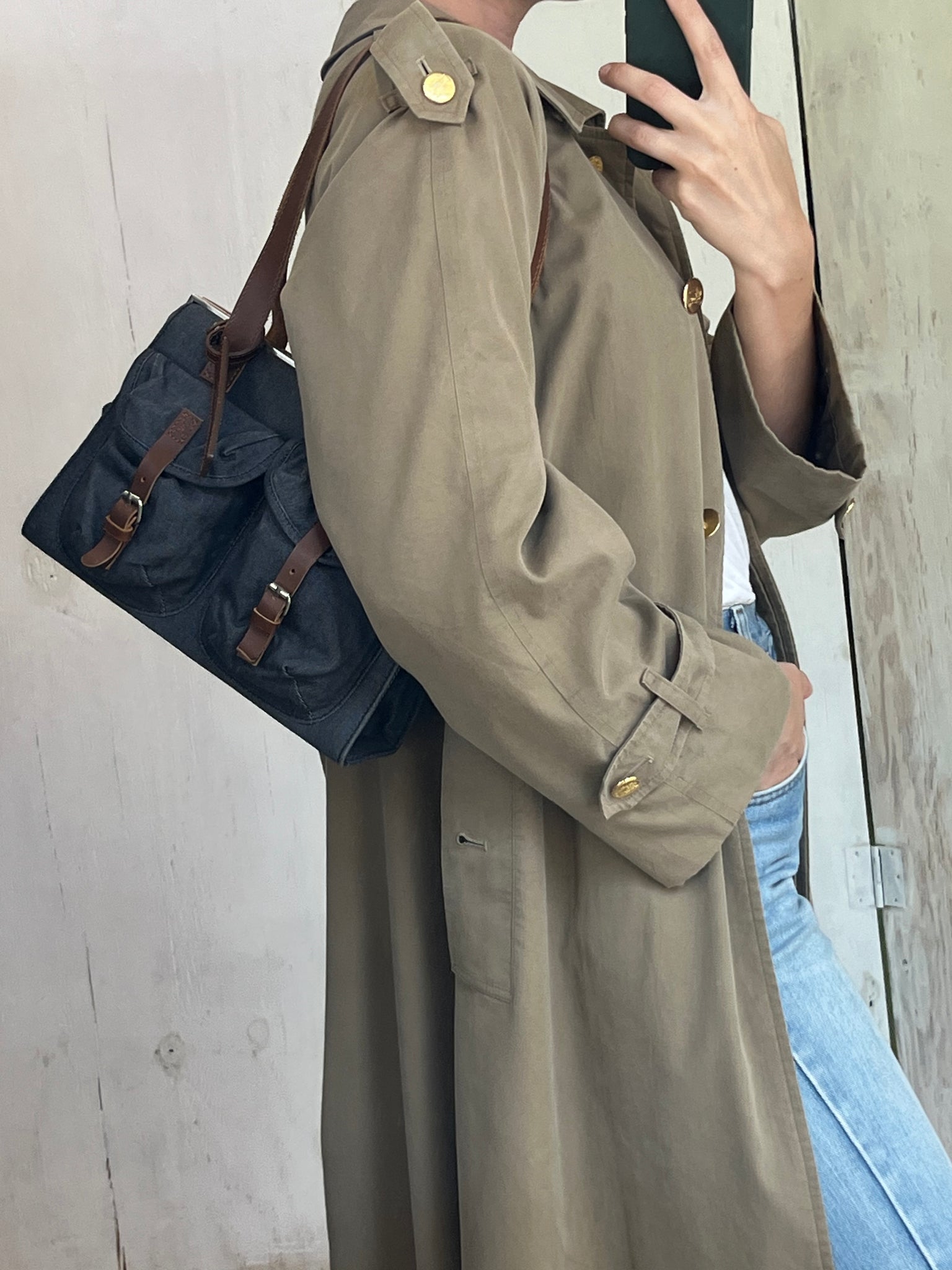 Antoni & Alison denim bag