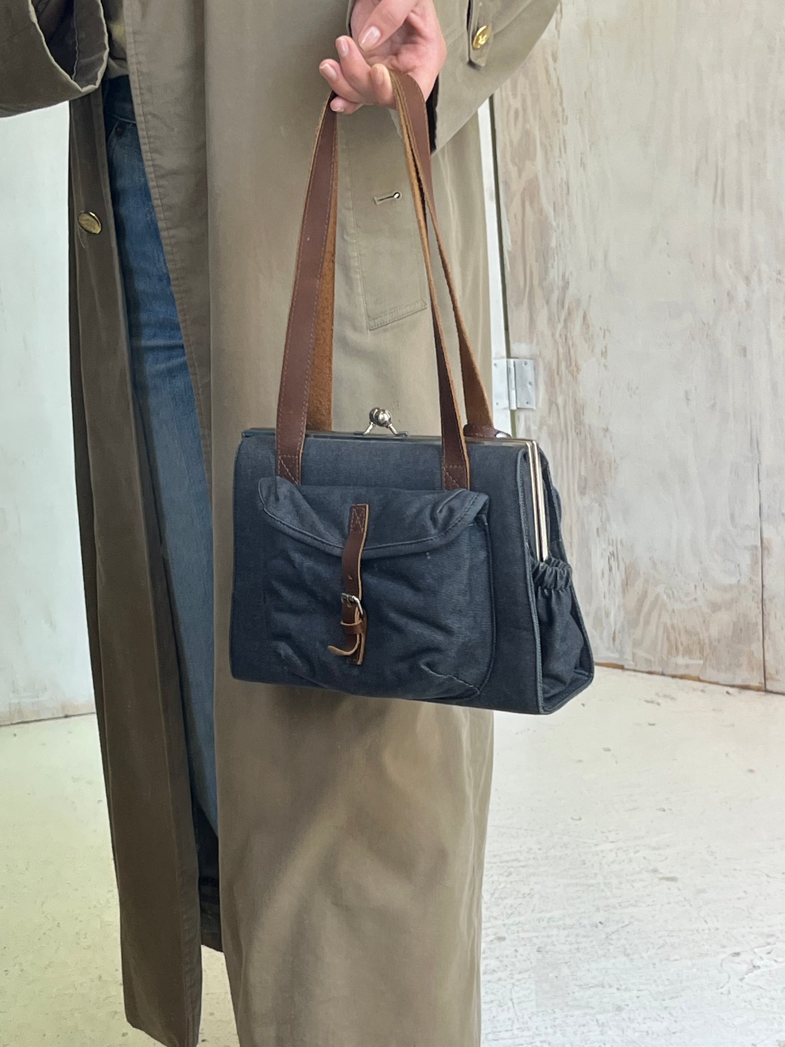 Antoni & Alison denim bag