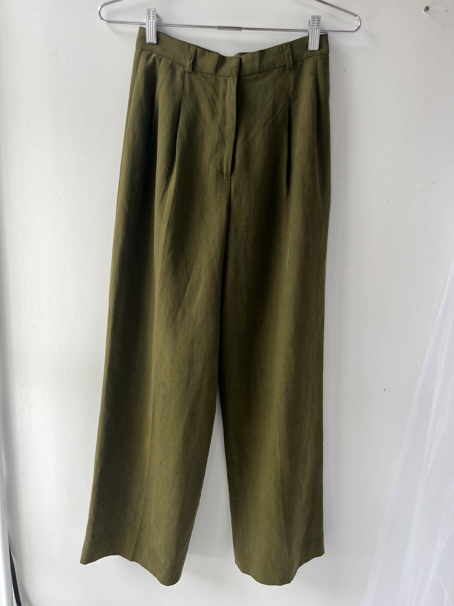 Isaac Mizrahi Silk / Linen Trouser