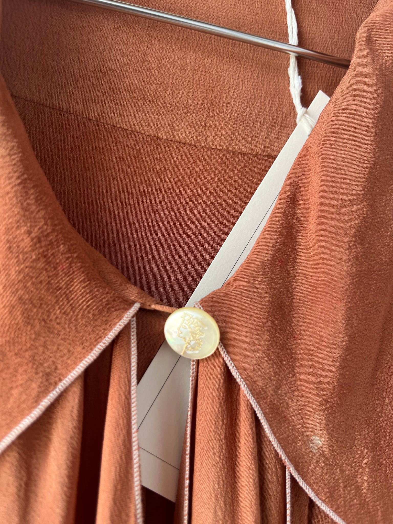 70's / 80's Karl Era Chloe Overdyed Silk Sash Top