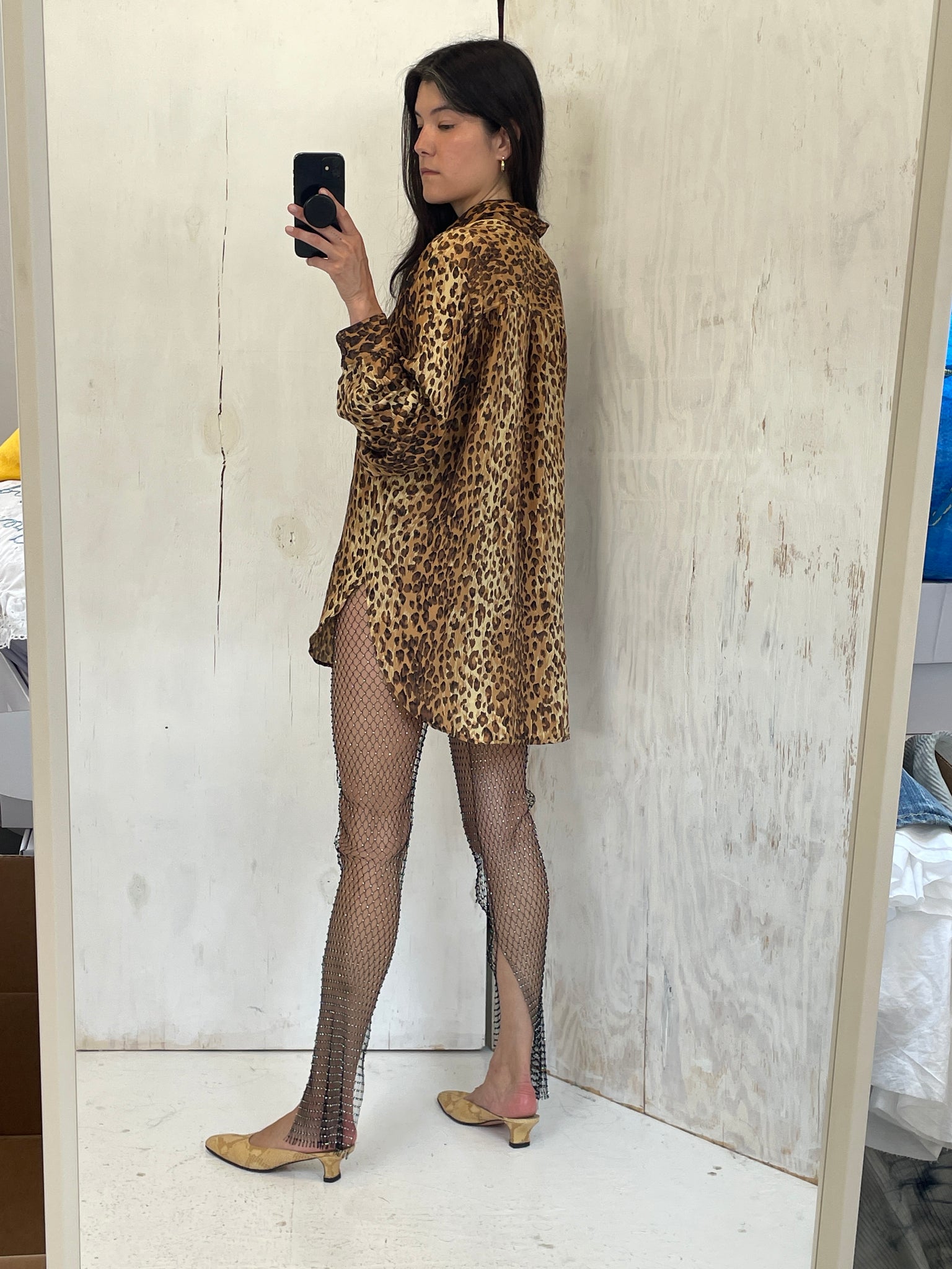 Silk Club Leopard Shirt