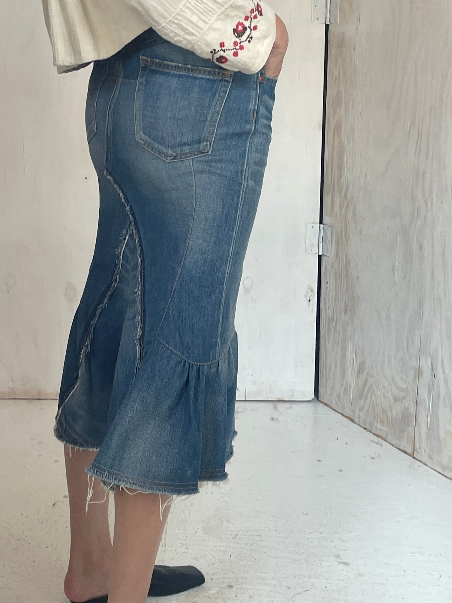 Junya Watanabe Denim Skirt