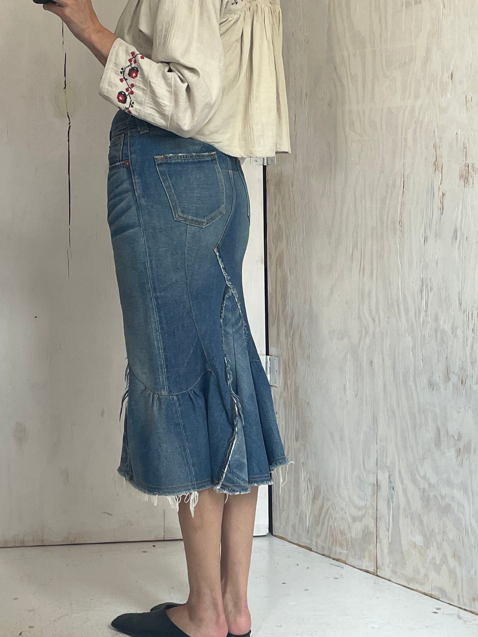 Junya Watanabe Denim Skirt