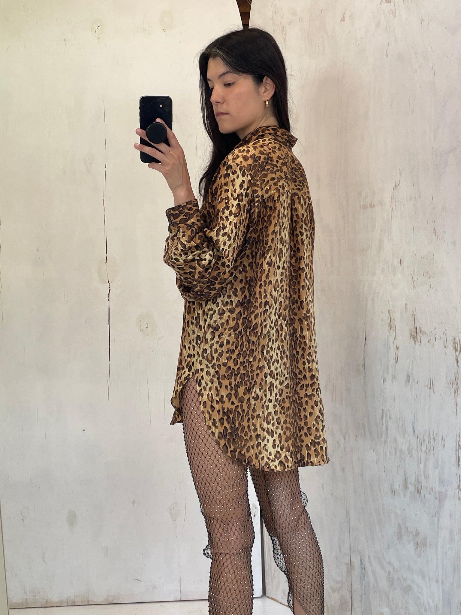 Silk Club Leopard Shirt