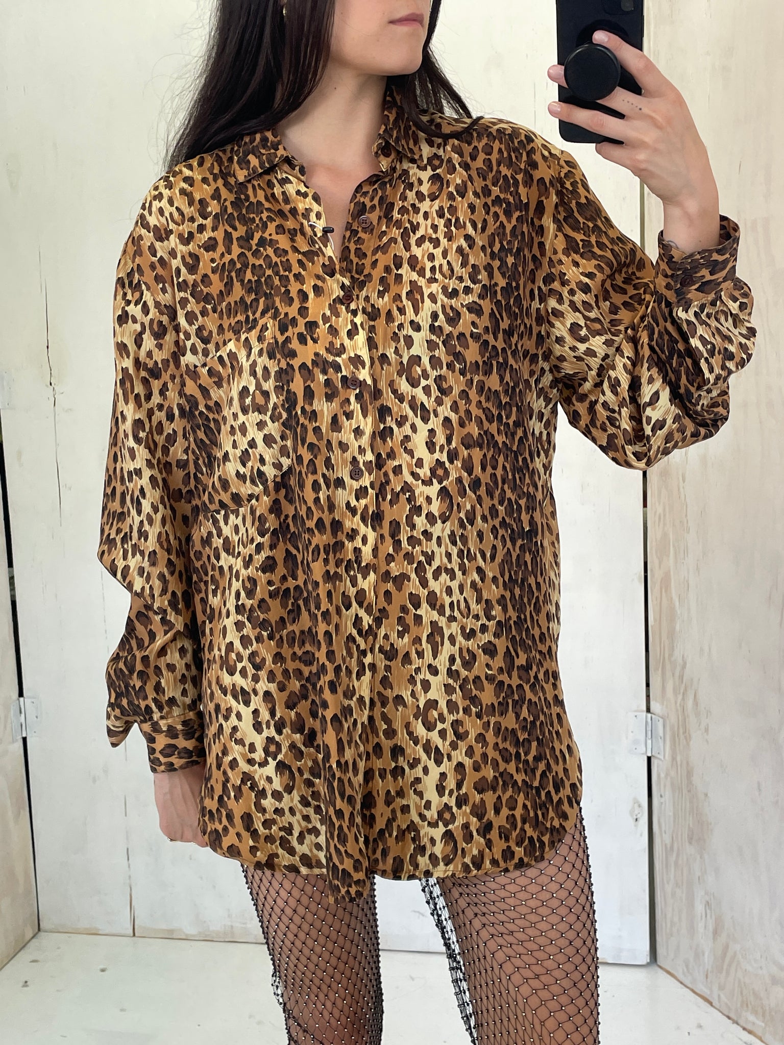 Silk Club Leopard Shirt