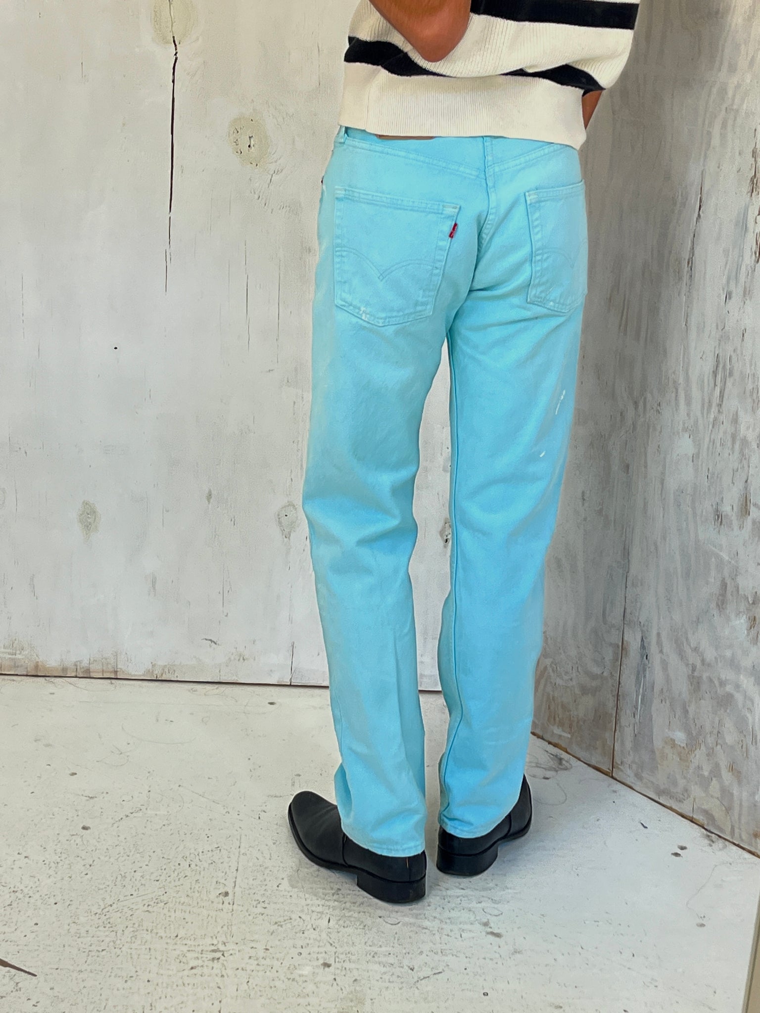 Vintage 501 Aqua Levi Jeans