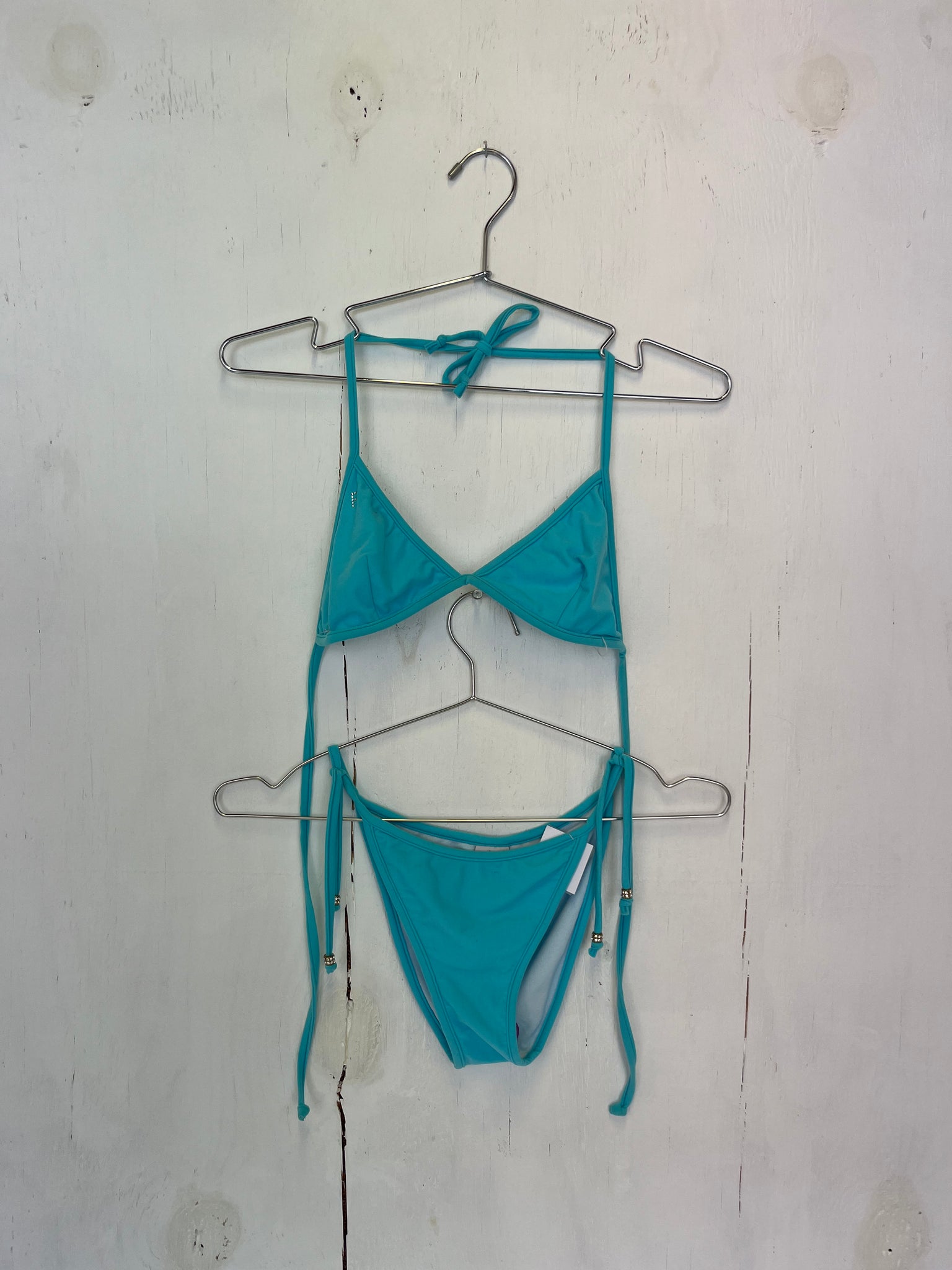 Fruscio Blue Bikini with Rhinestones