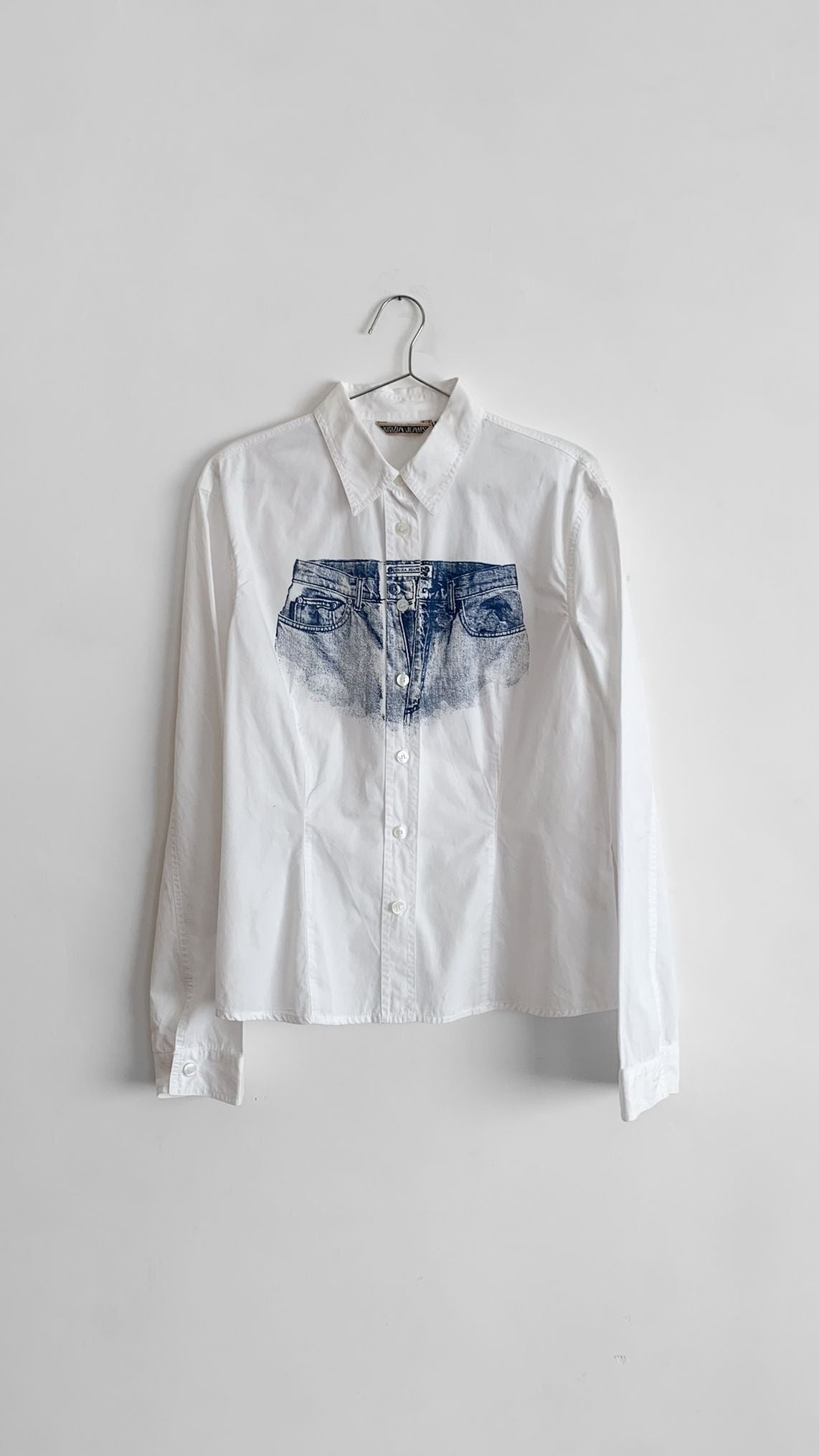 Krizia Trompe L'oeil Button-up - 5