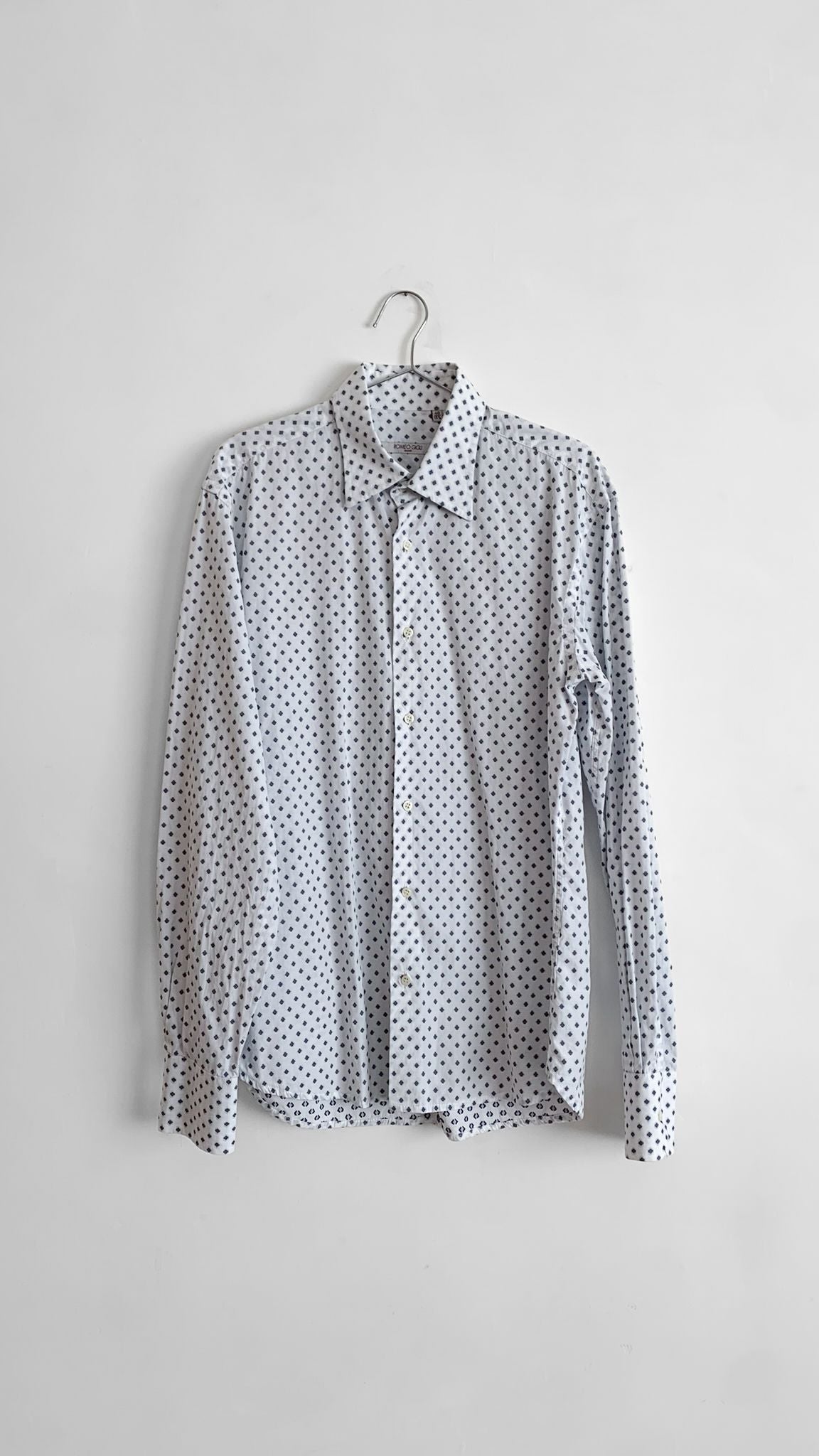 Romeo Gigli Diamond Embroidered Button-Up - 1