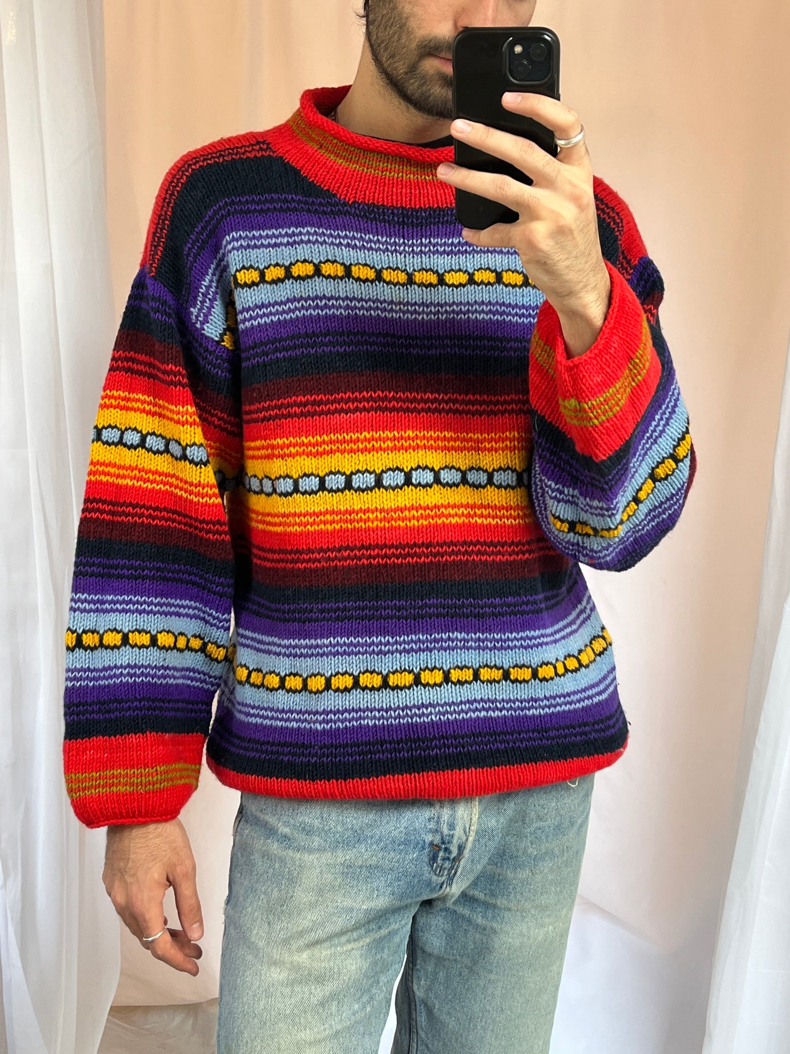 Multicolor Wool Sweater - 2