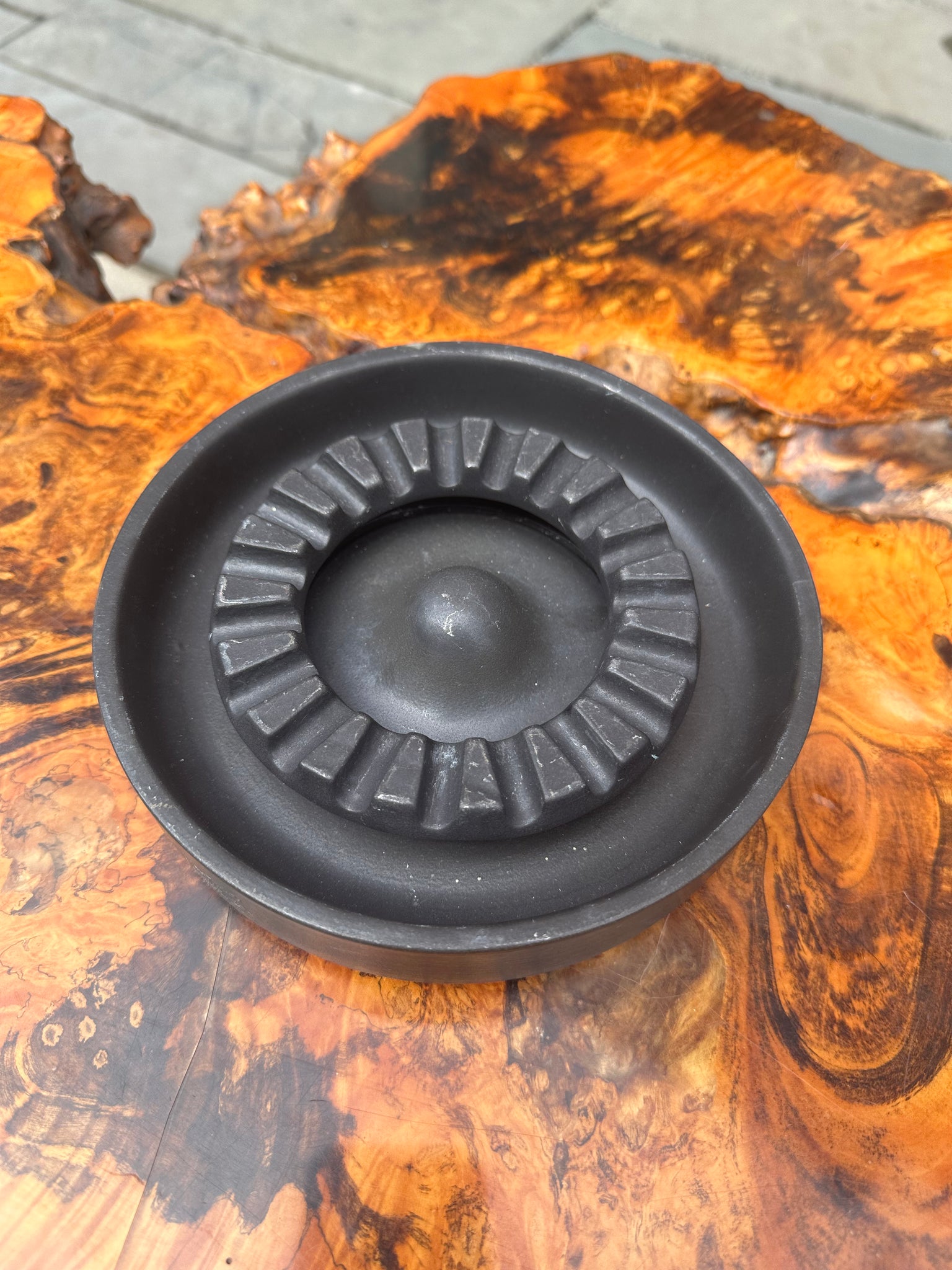 60s Benninton Potters Black Ashtray