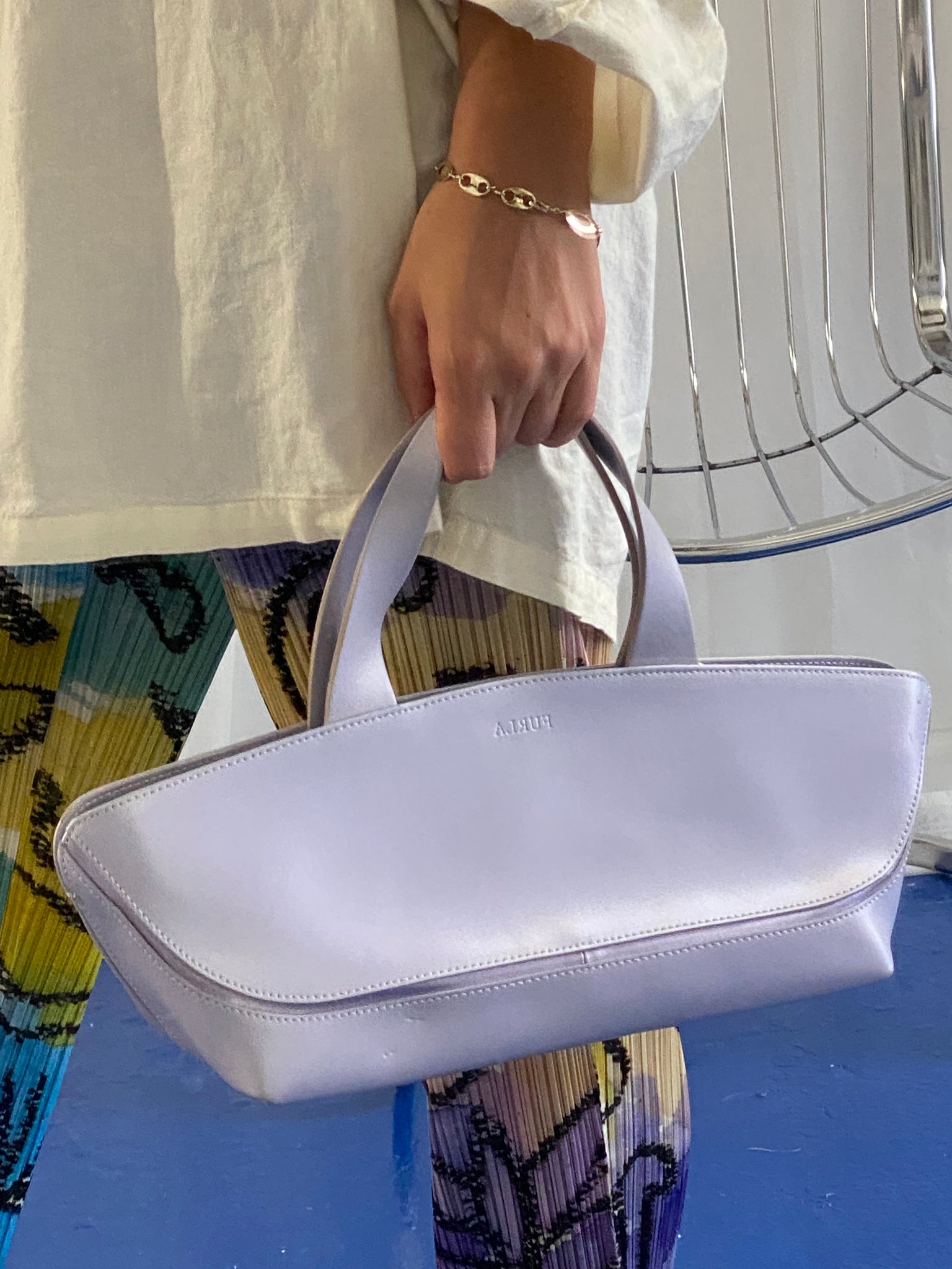 Lilac Furla bag