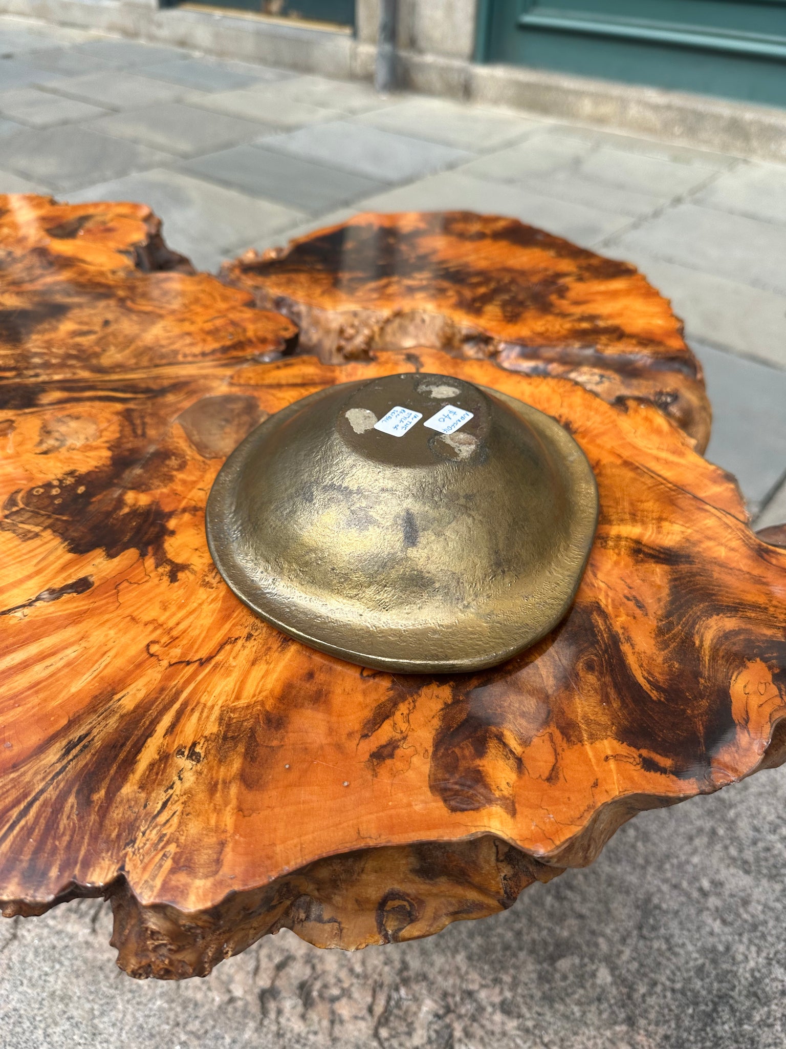 Gold Ashtray Catchall