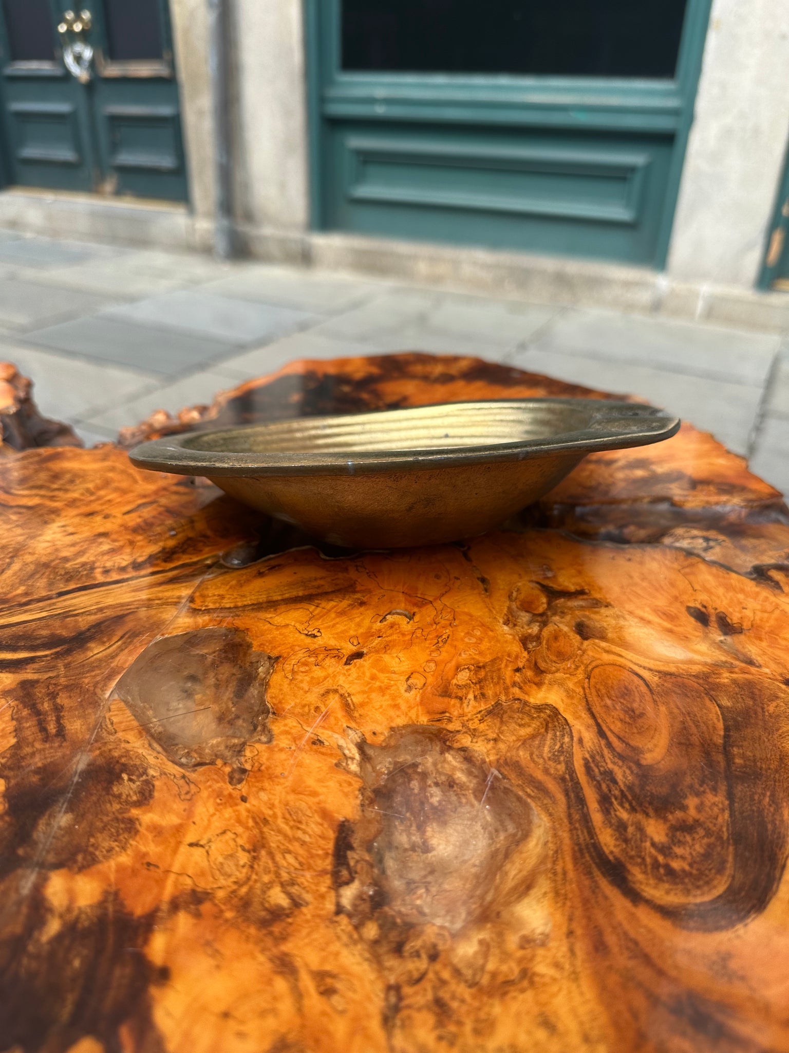 Gold Ashtray Catchall