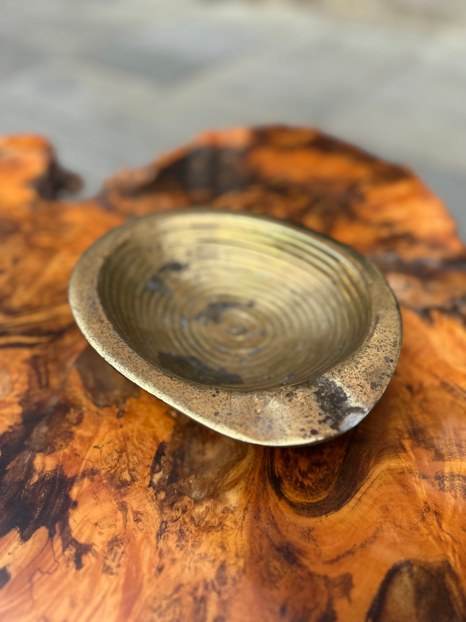 Gold Ashtray Catchall